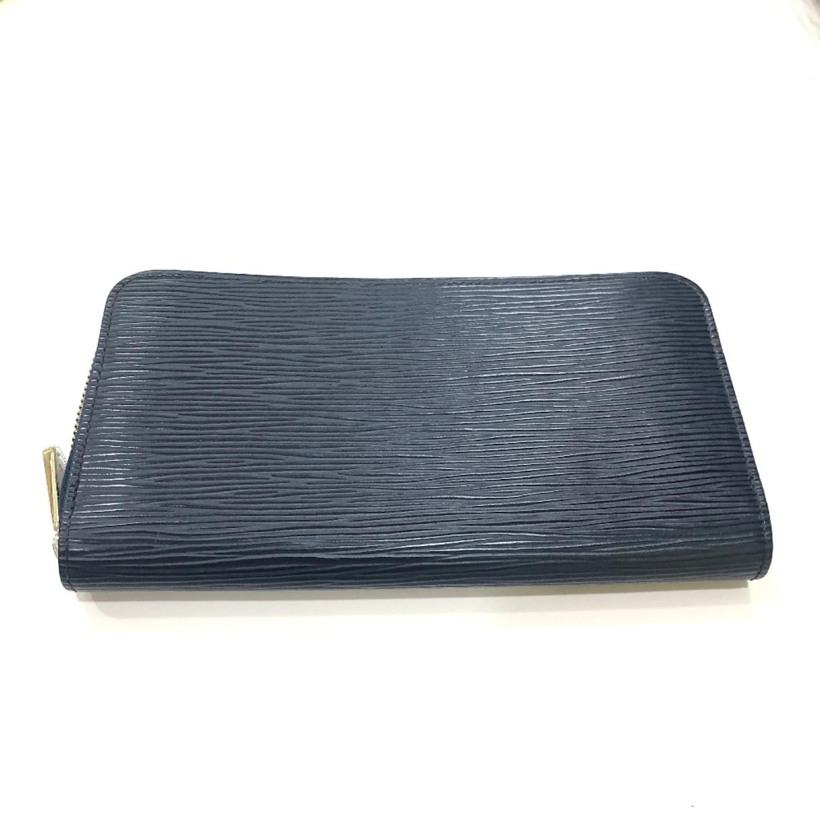 Louis Vuitton Epi Leather Long Wallet Blue  ref.2346107