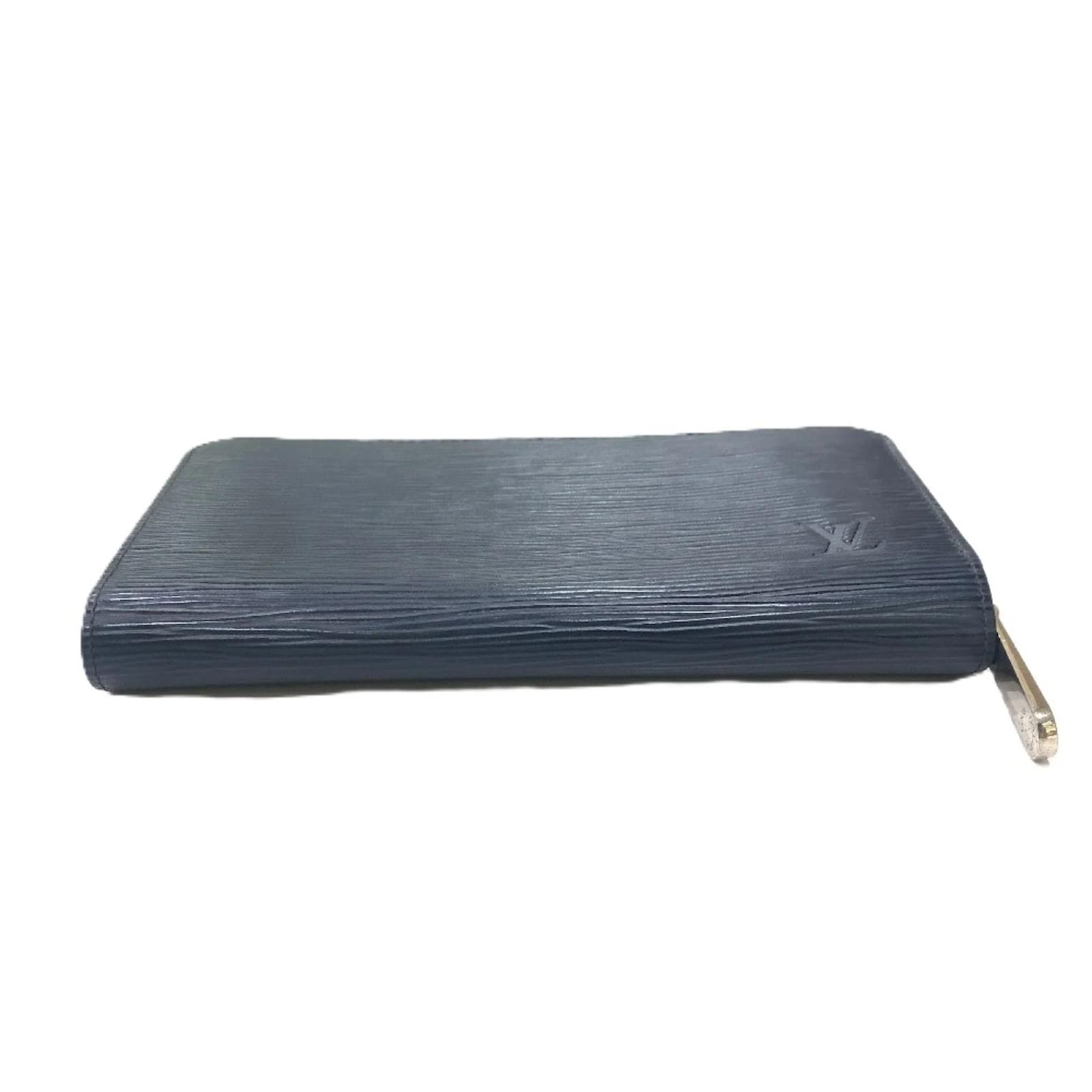 Louis Vuitton Epi Leather Long Wallet Blue  ref.2346107
