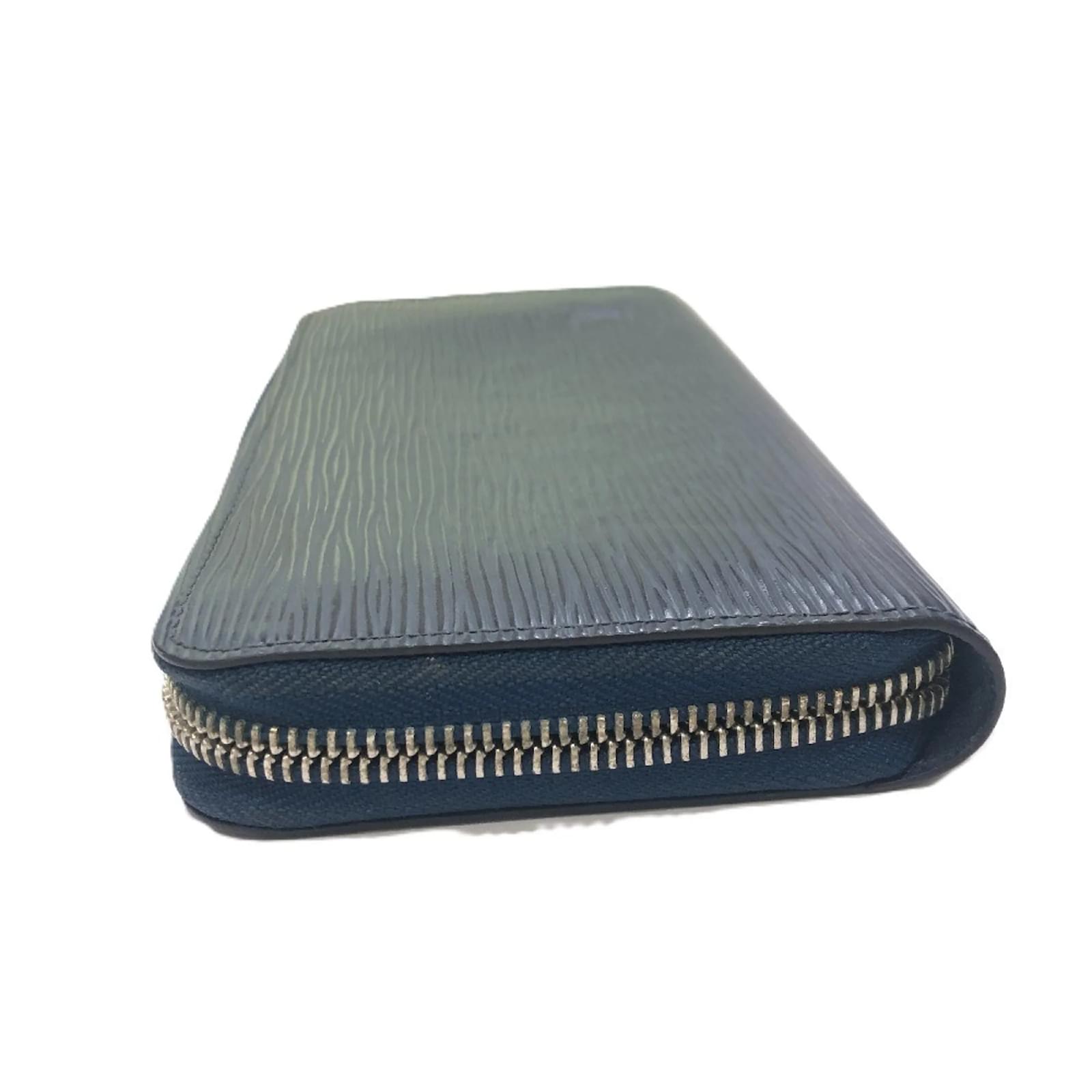 Louis Vuitton Epi Leather Long Wallet Blue  ref.2346107