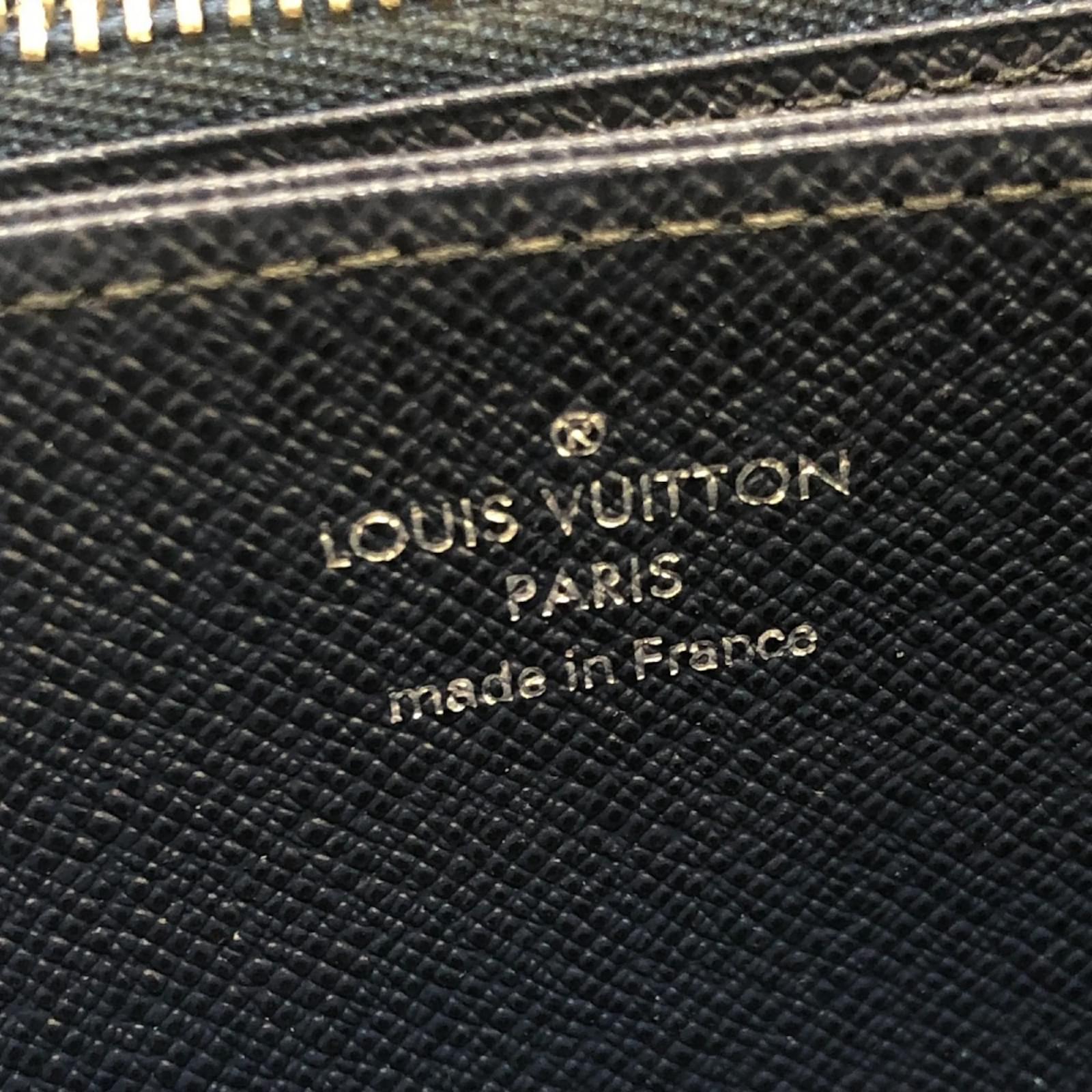Louis Vuitton Epi Leather Long Wallet Blue  ref.2346107