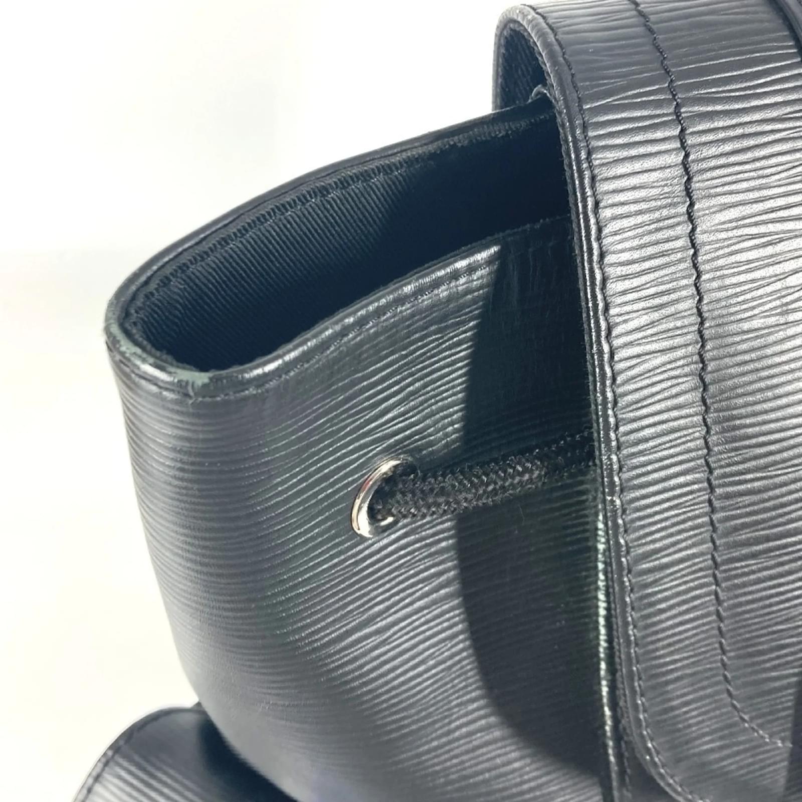 Louis Vuitton Damier Graphite Christopher PM Backpack Black Blue Cloth ref.2349621