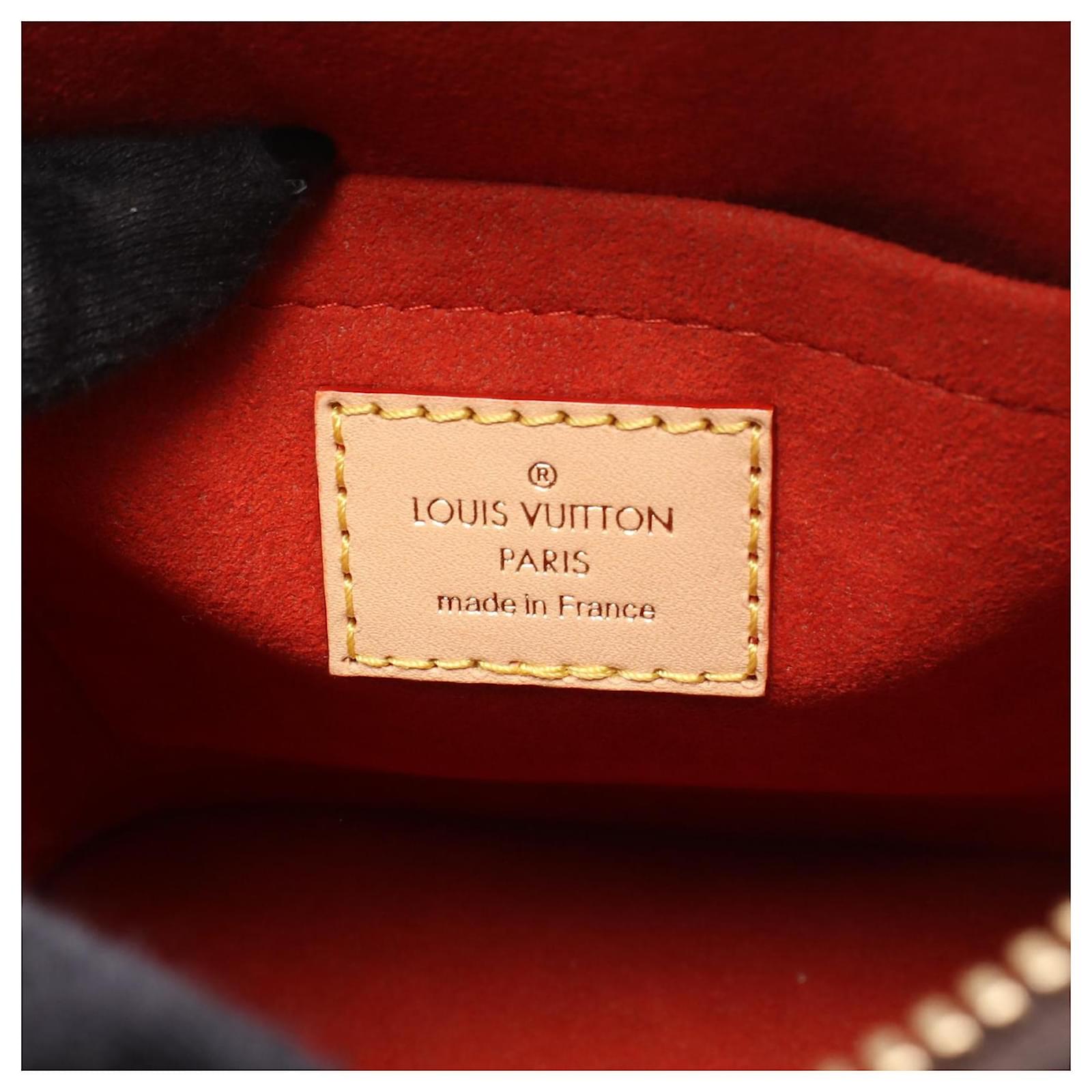 Louis Vuitton Alma Backpack Monogram Brown Cloth  ref.2351538