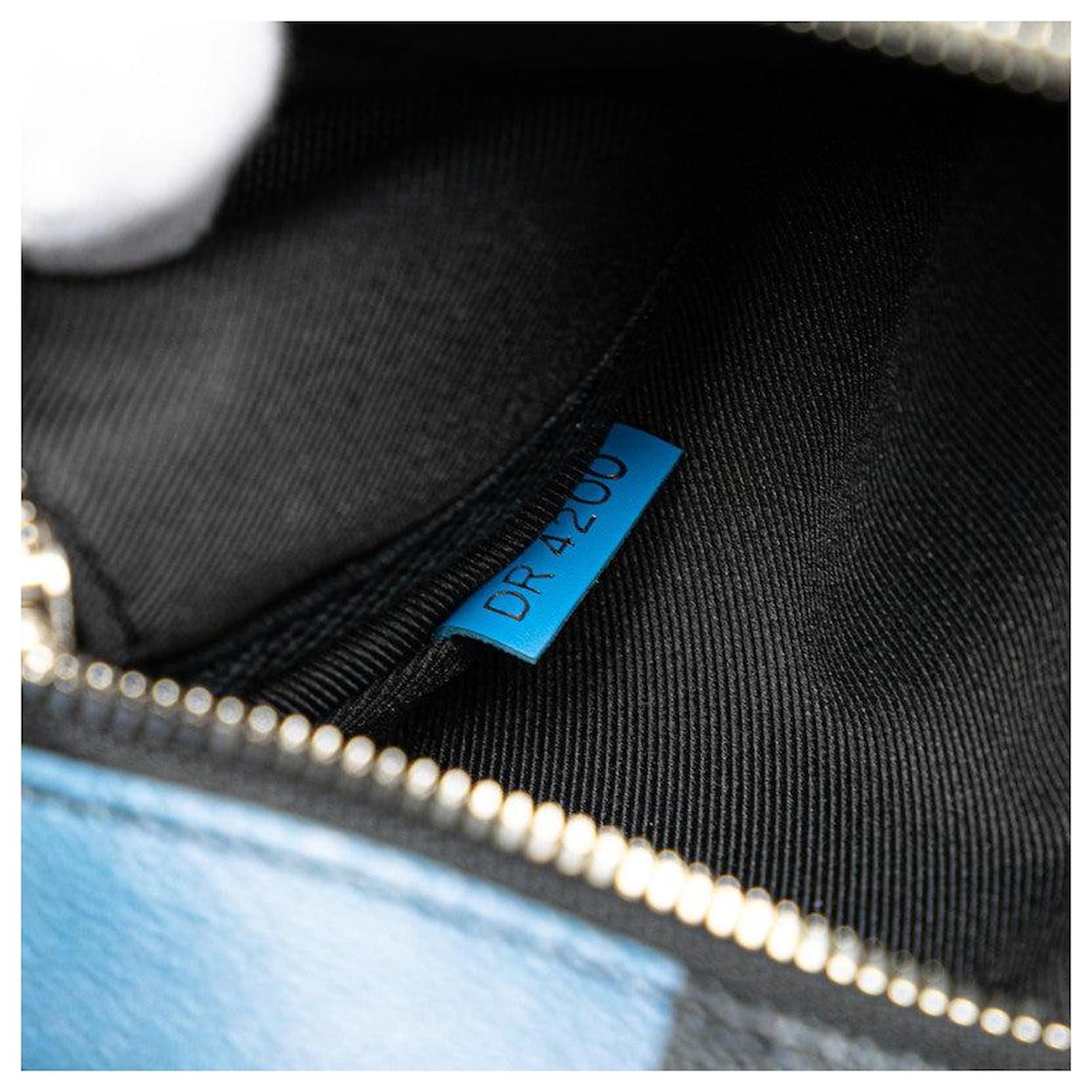 Louis Vuitton Josh Damier Graphite Giant PVC Backpack Blue Cloth ref.2352072