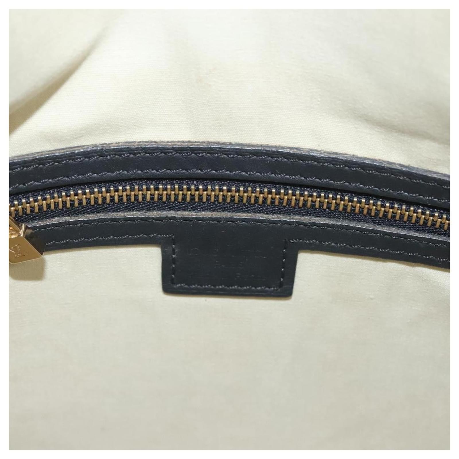 LOUIS VUITTON Monogram Mini Franoise Tote Bag 2way Blue M92208 LV Auth 129802  ref.2352957