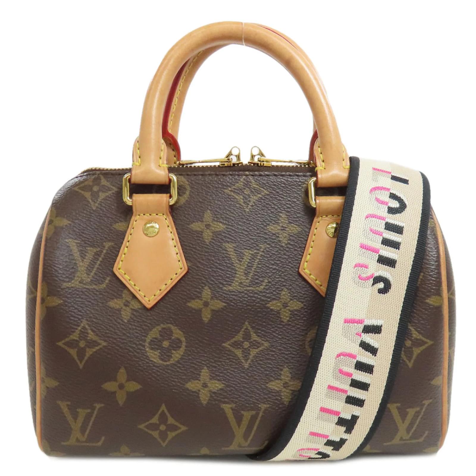 Louis Vuitton M46234 Speedy Bandouliere 20 Handbag Monogram Patent