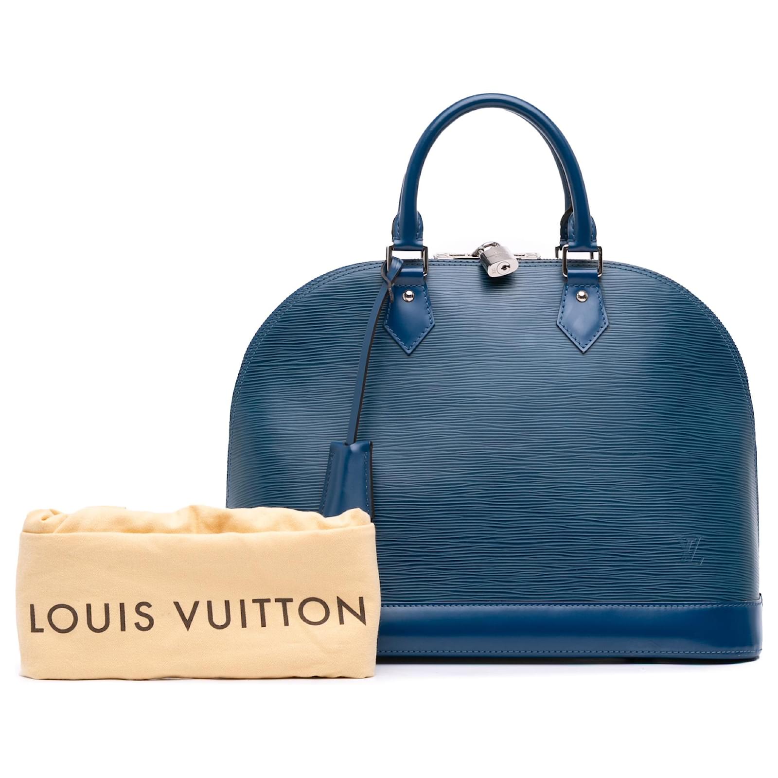 LOUIS VUITTON◇エシャルプ・ブレナム_BLU/カシミア/BLU 【公式通販】