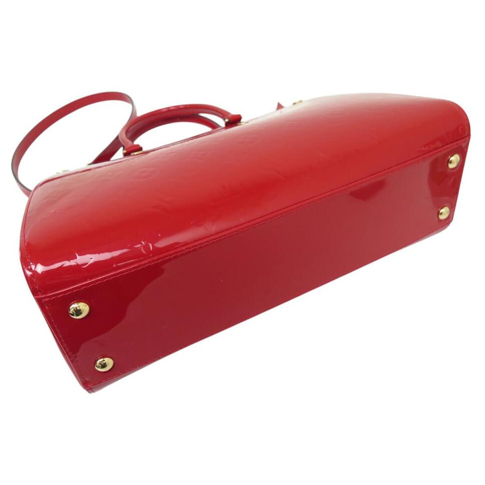 NEUF SAC A MAIN LOUIS VUITTON BREA MM M50596 CERISE CUIR MONOGRAM