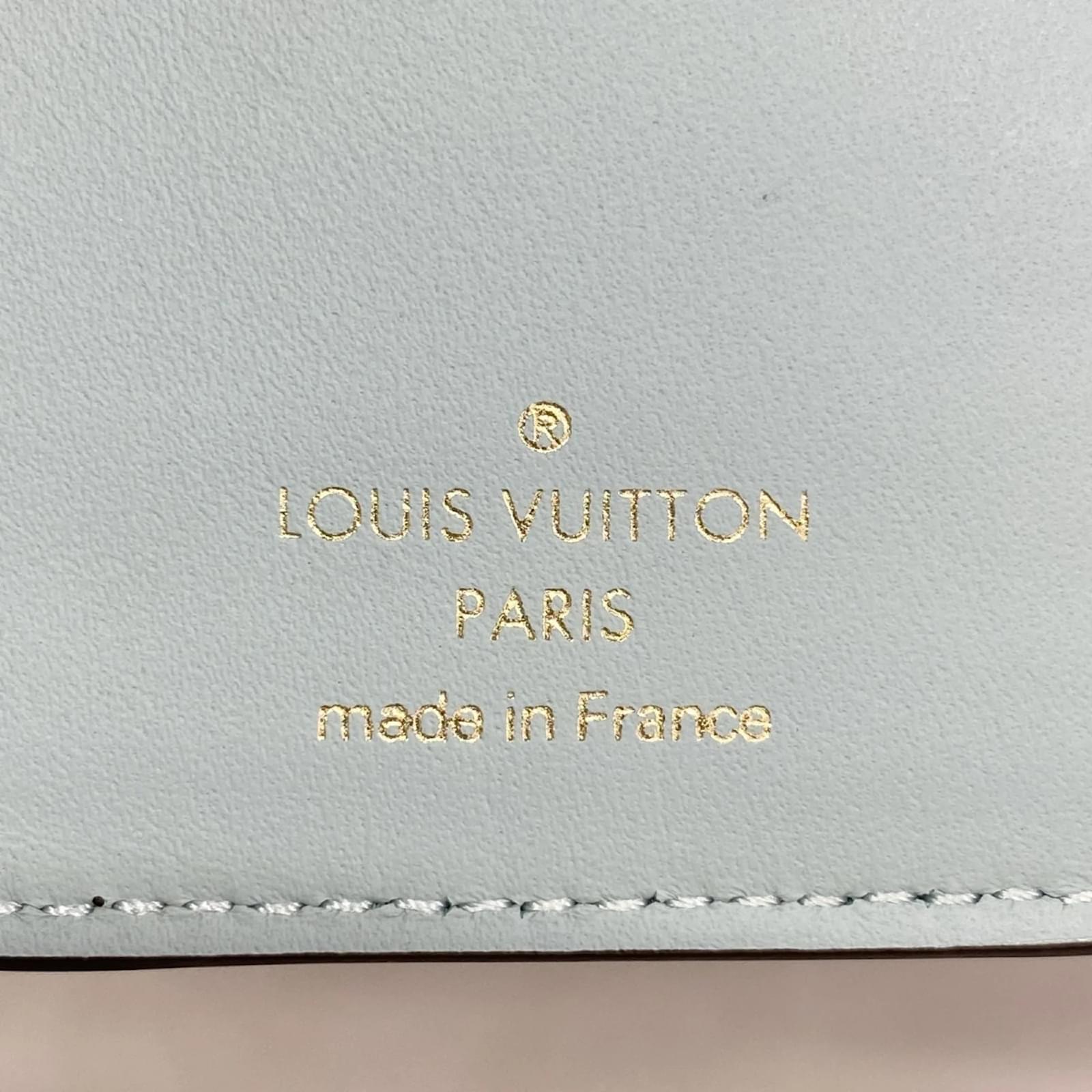 Louis Vuitton Mahina Portefeuille Wallet Blue  ref.2365190