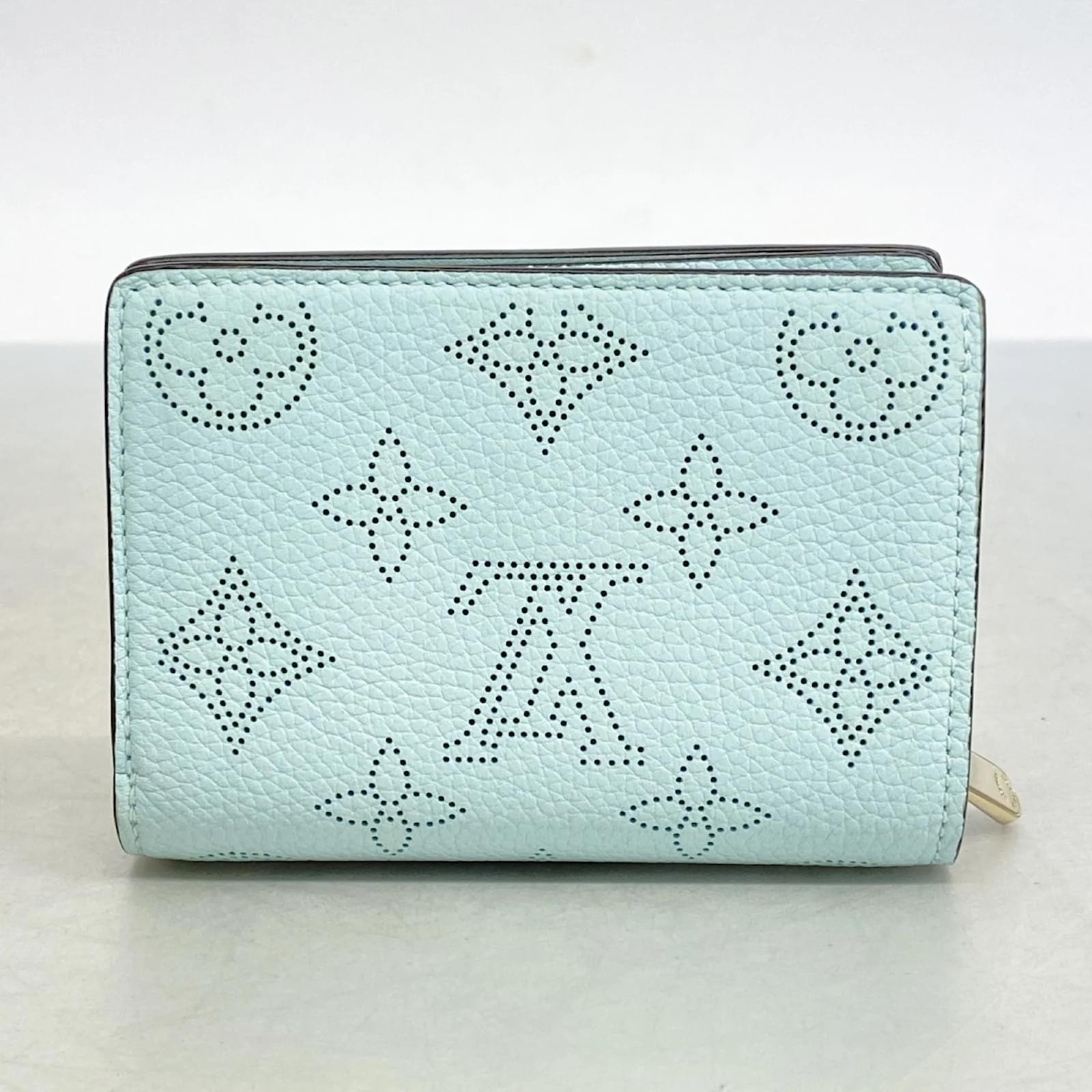 Louis Vuitton Mahina Portefeuille Wallet Blue  ref.2365190