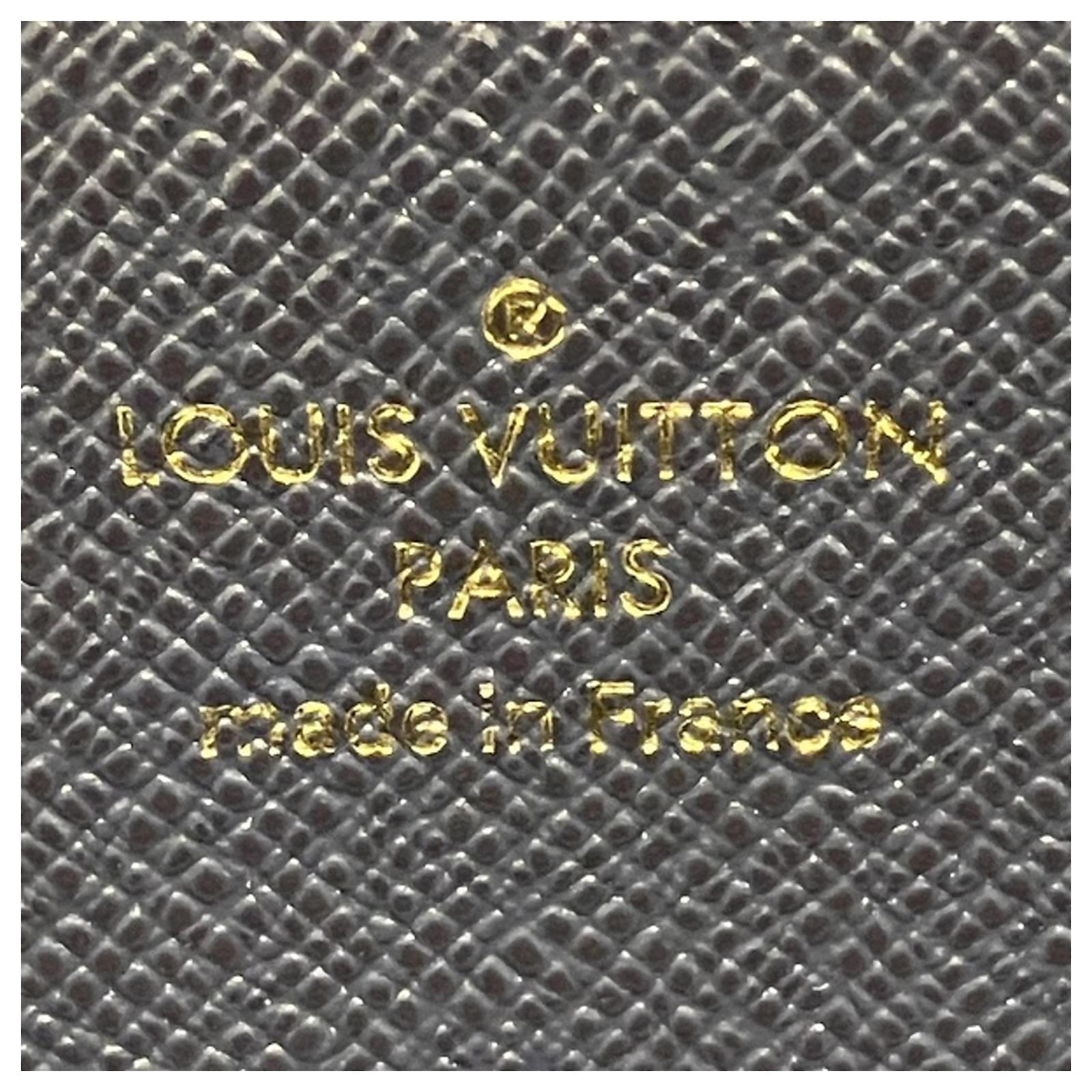 Louis Vuitton Monogram Jacquard Zippy Wallet Silvery Navy blue Patent leather Cloth  ref.2367896