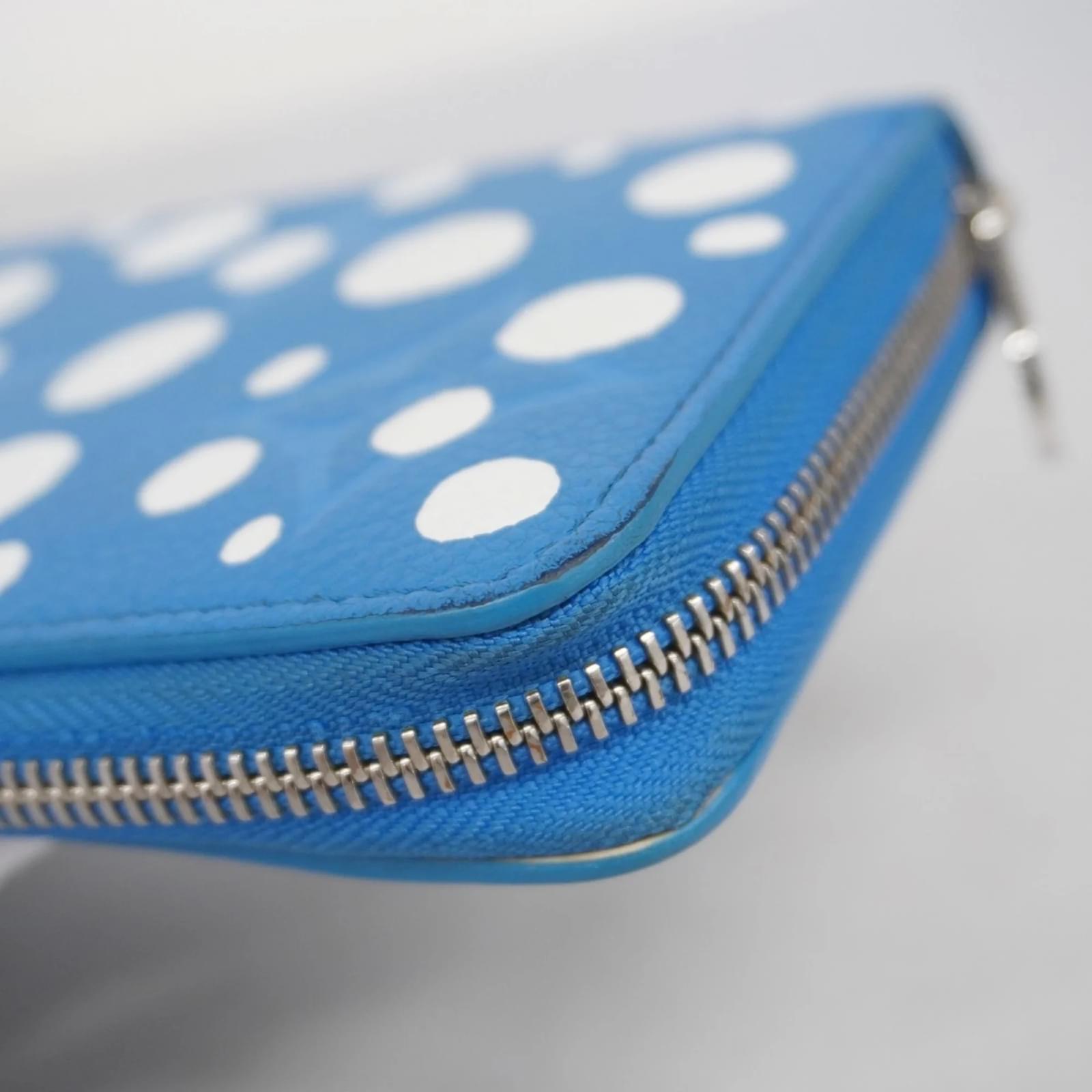 Louis Vuitton Monogram Empreinte Zippy Wallet Blue  ref.2370332