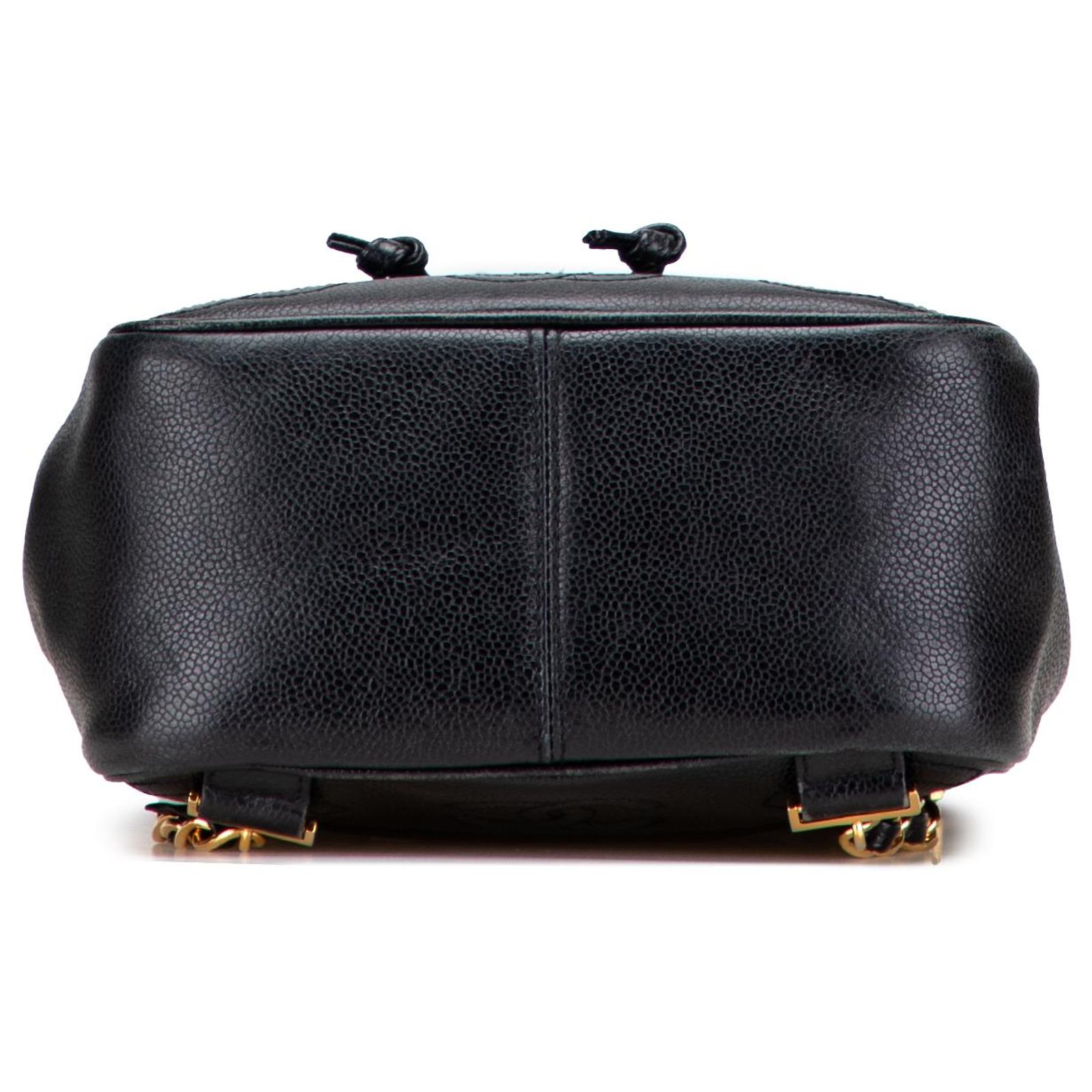 Chanel Black Caviar Triple CC Backpack Leather ref.JC2371378 (Sold ...