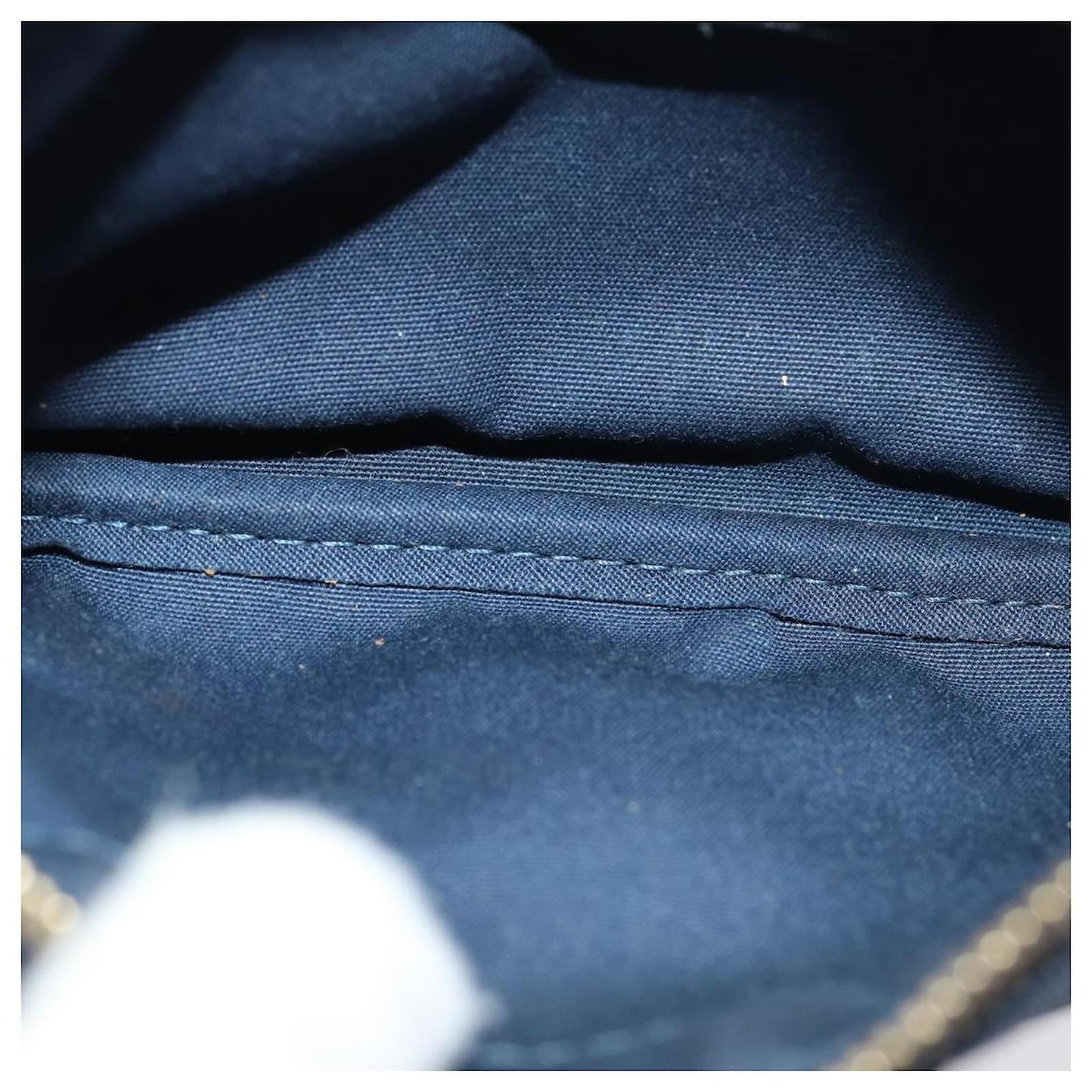 LOUIS VUITTON Monogram Mini Ansophie Pouch TST Blue M92697 LV Auth ac3116V  ref.2373810