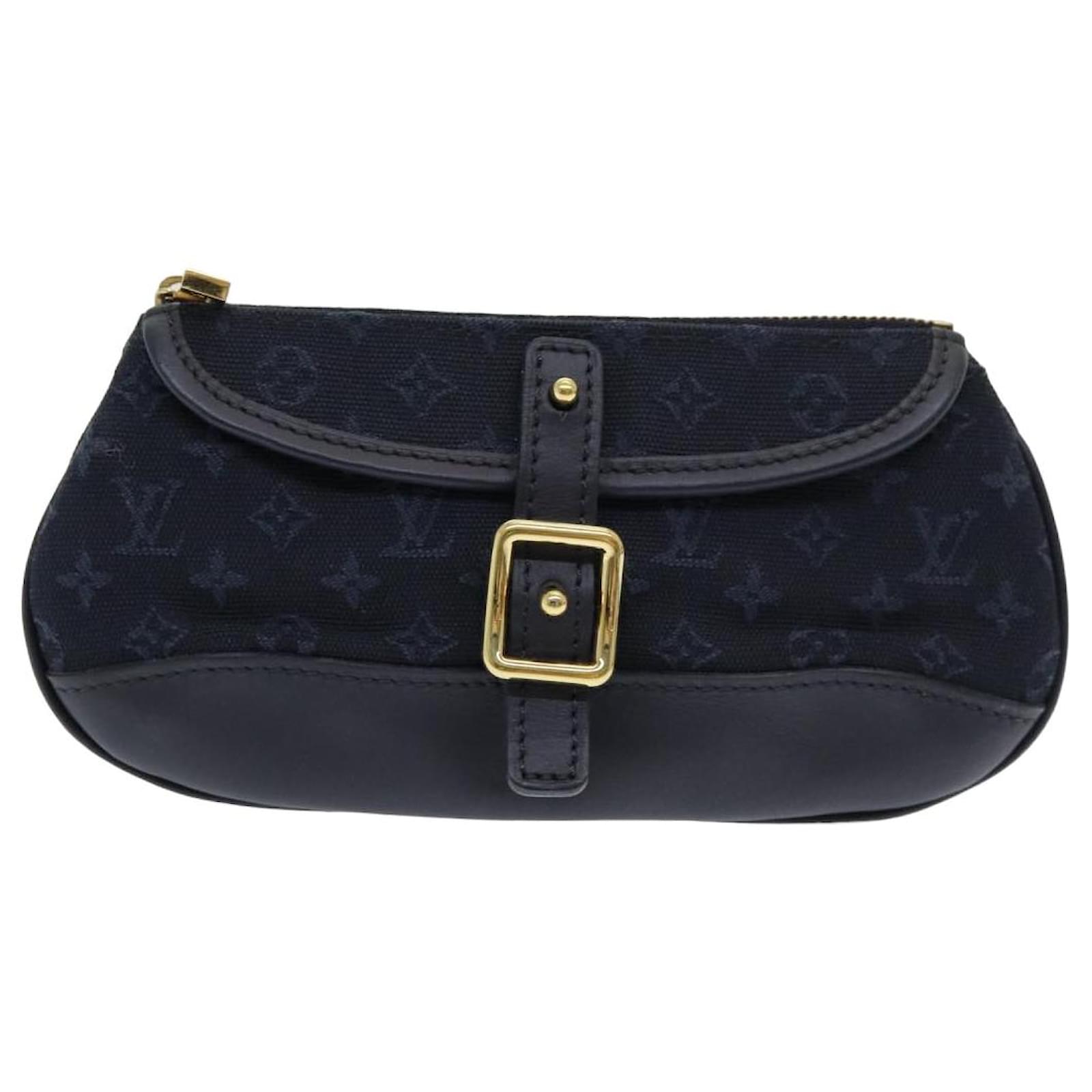 LOUIS VUITTON Monogram Mini Ansophie Pouch TST Blue M92697 LV Auth ac3116V  ref.2373810
