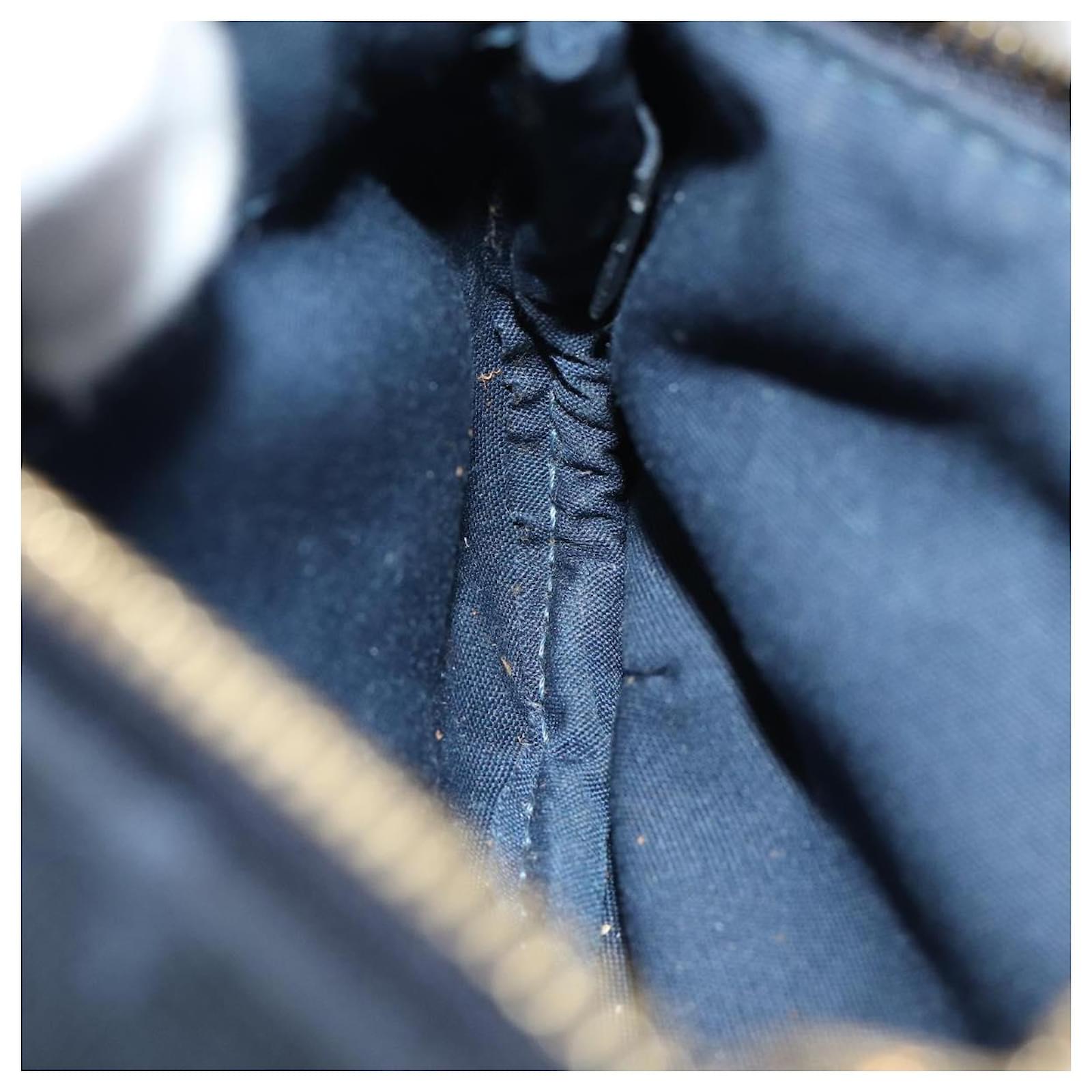 LOUIS VUITTON Monogram Mini Ansophie Pouch TST Blue M92697 LV Auth ac3116V  ref.2373810