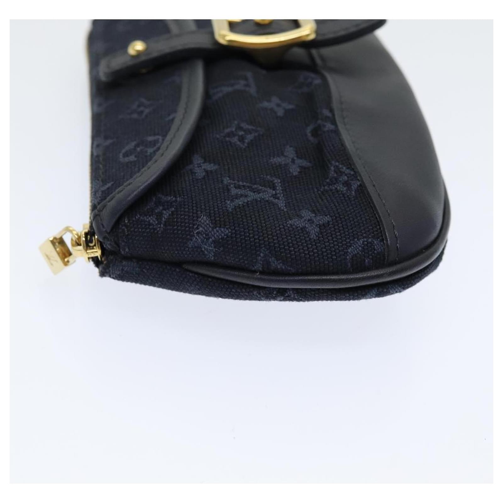 LOUIS VUITTON Monogram Mini Ansophie Pouch TST Blue M92697 LV Auth ac3116V  ref.2373810
