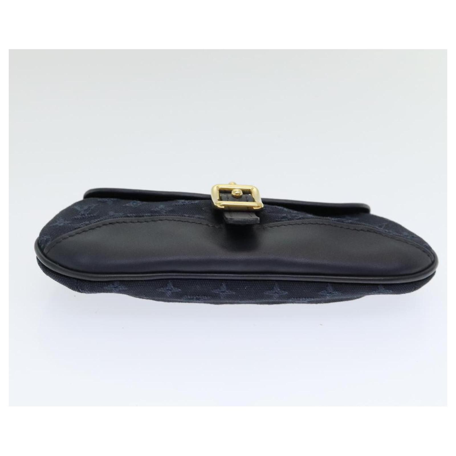 LOUIS VUITTON Monogram Mini Ansophie Pouch TST Blue M92697 LV Auth ac3116V  ref.2373810