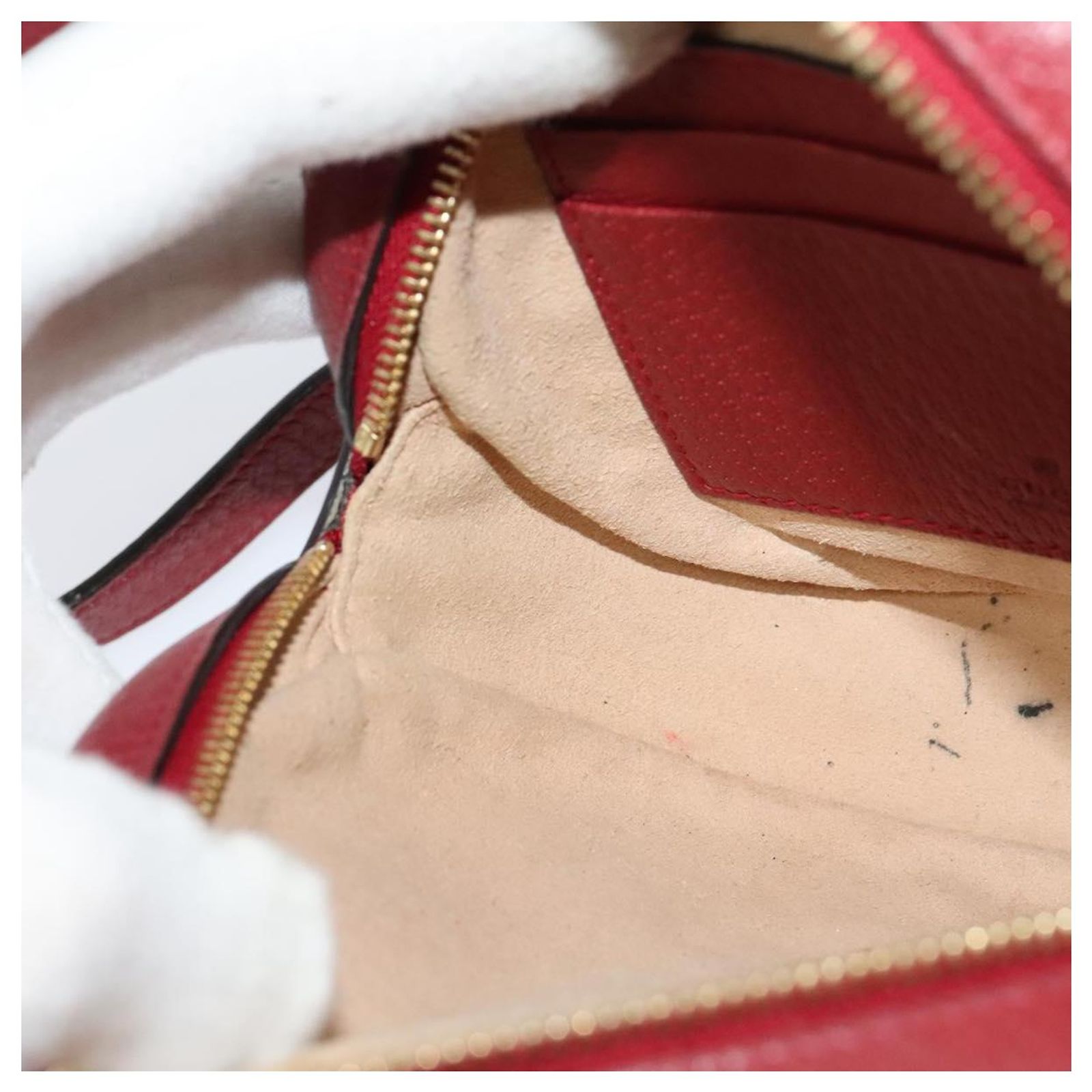 GUCCI GG Supreme Ophidia Web Sherry Line Backpack PVC Beige  display picture 2