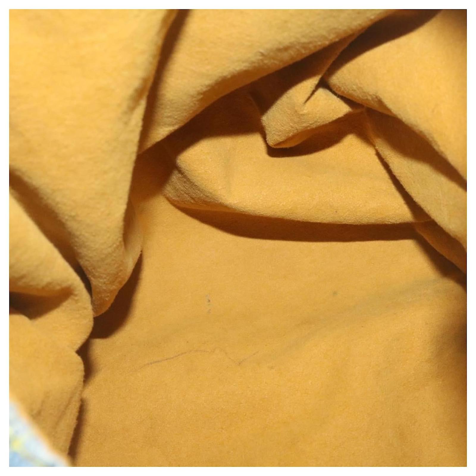 LOUIS VUITTON Monogram Denim Sac a Dos GM Backpack Blue M95056 LV Auth 23405V ref.2374103