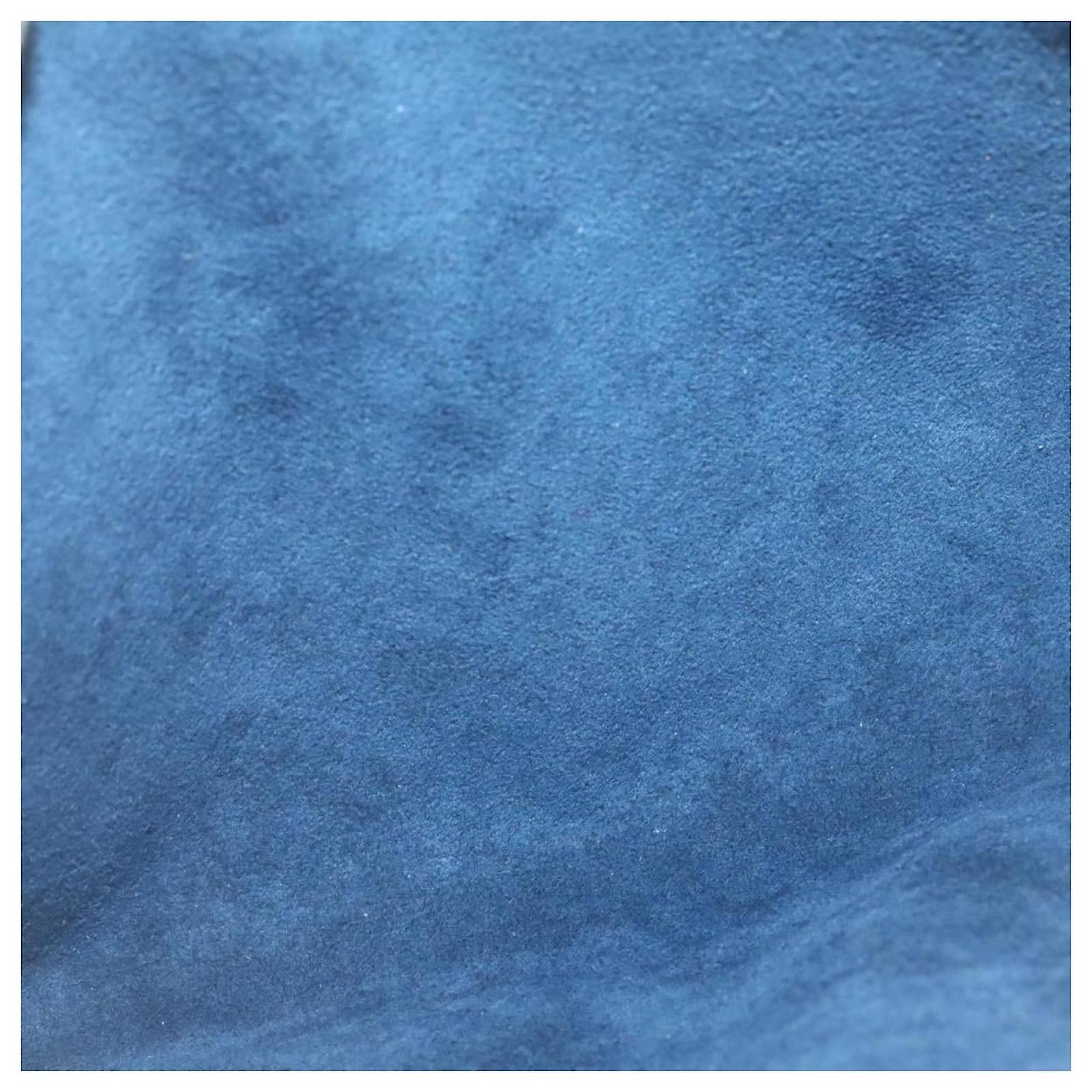 LOUIS VUITTON Epi Pochette Accessoires Pouch Blue M52945 LV Auth 23568AV Leather  ref.2374104