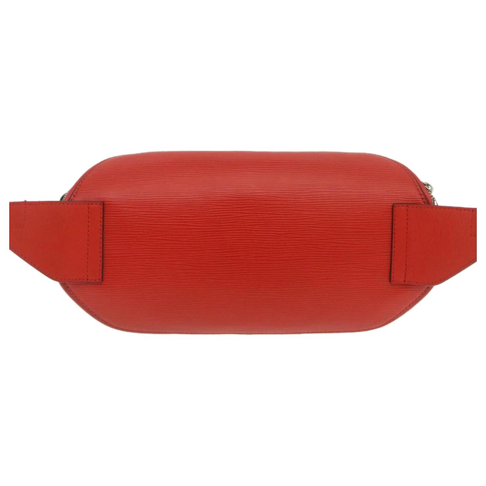 LOUIS VUITTON ~ Supreme Epi Bum Bag Waist Bag Red M53418 LV Auth 29232SM Leather  ref.2374343