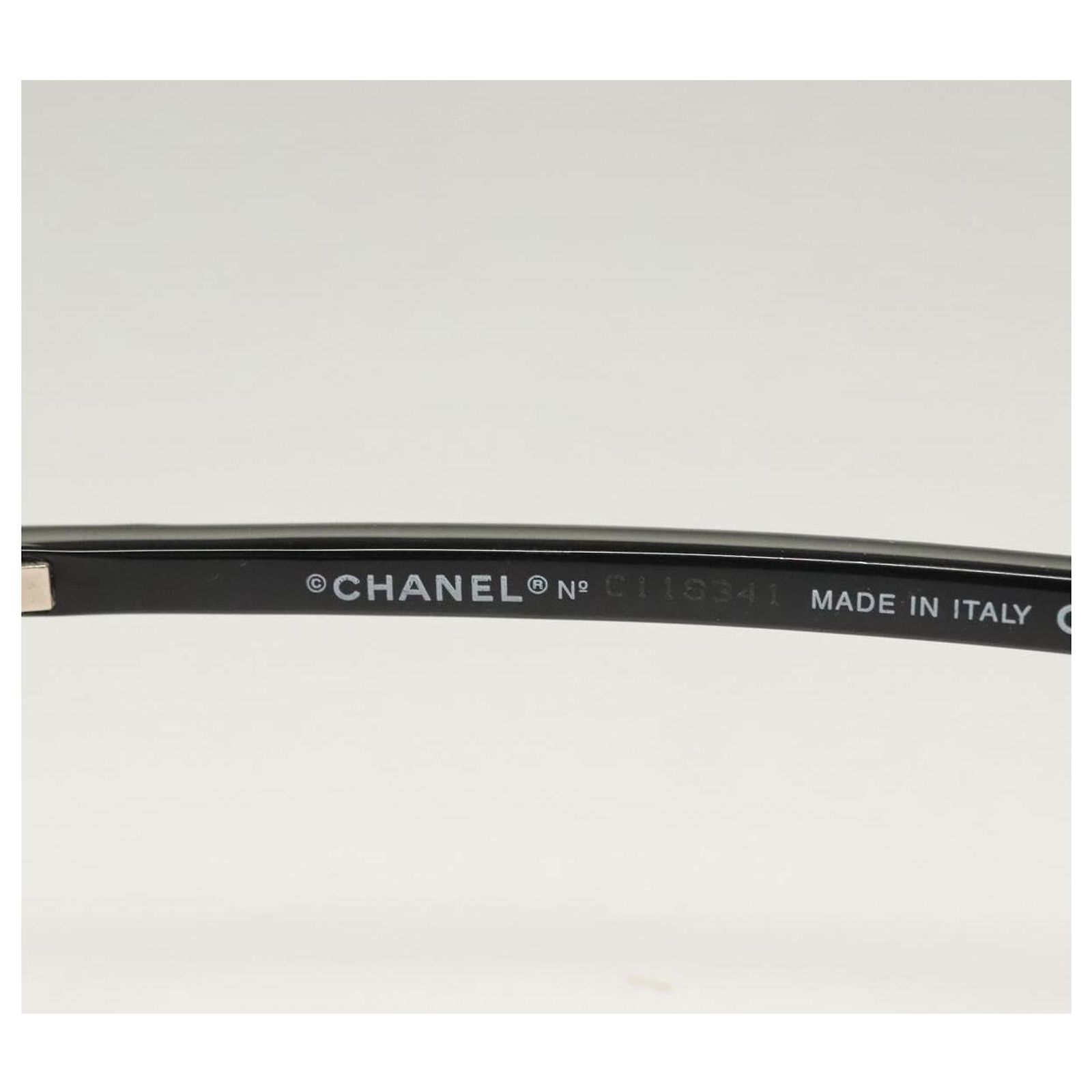 CHANEL Sunglasses plastic Beige CC Auth SW1020 ref.2374717  display picture 2