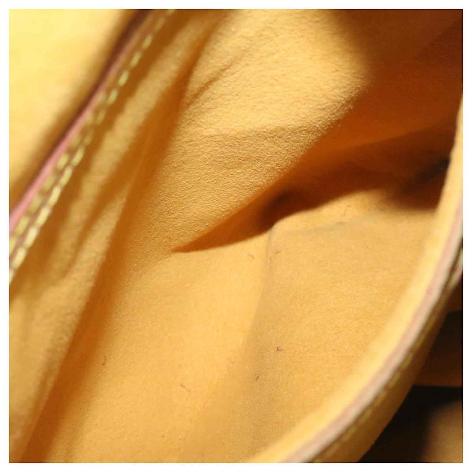 LOUIS VUITTON Monogram Denim Sac A Dos GM Backpack Blue M95056 LV Auth 23330AM ref.2374769