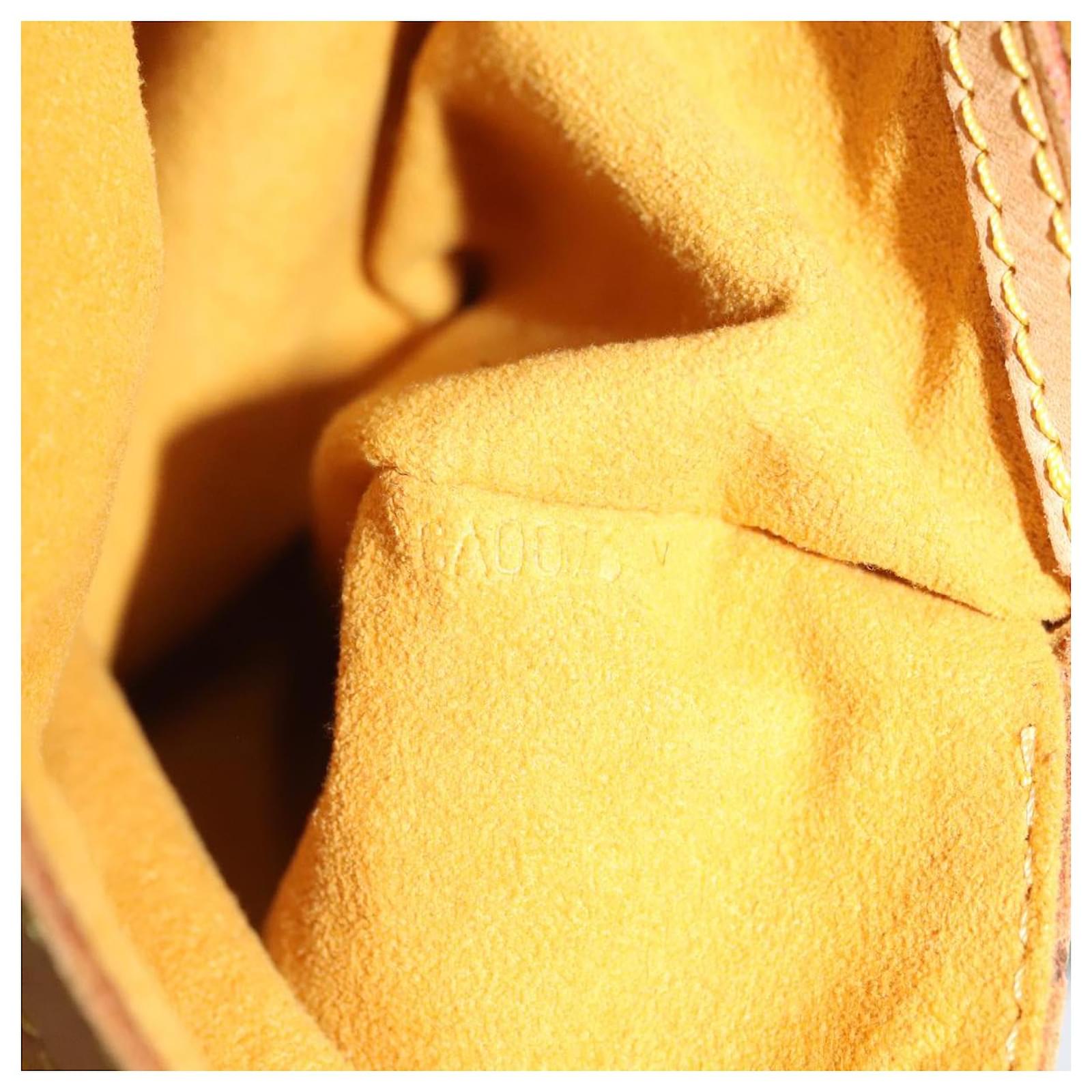 LOUIS VUITTON Monogram Denim Sac A DosGM Backpack Blue M95056 LV Auth 106296AV ref.2375154