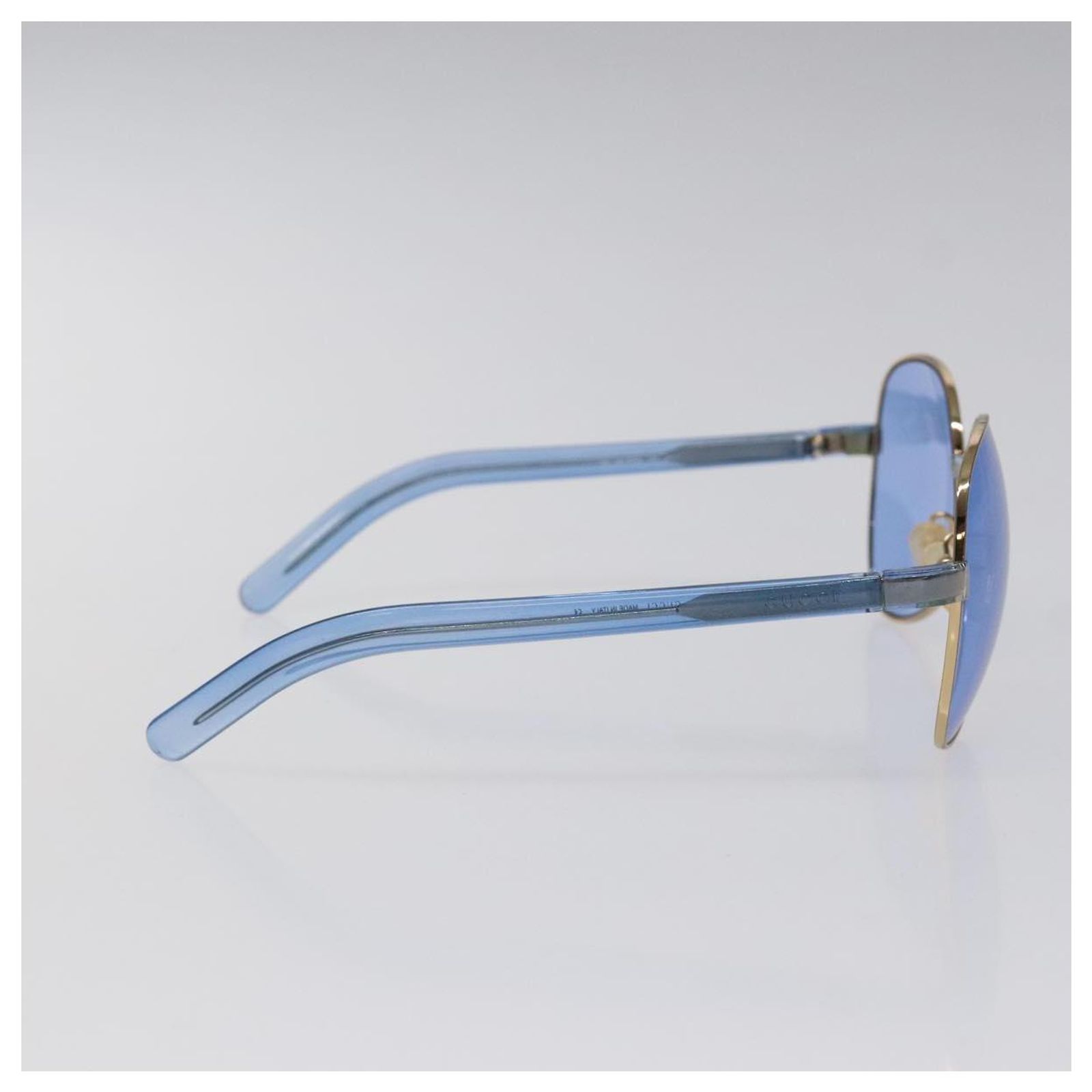 GUCCI Sunglasses plastic Blue Auth am8462 ref.2375872 - Joli  display picture 2