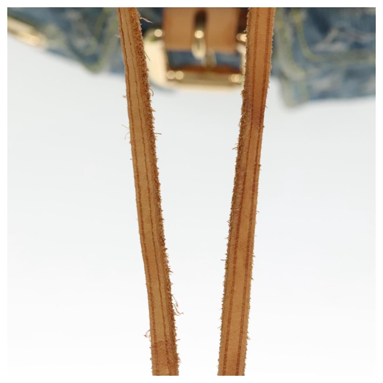 LOUIS VUITTON Monogram Denim Sac A DosGM Backpack Blue M95056 LV Auth 99599 ref.2376013