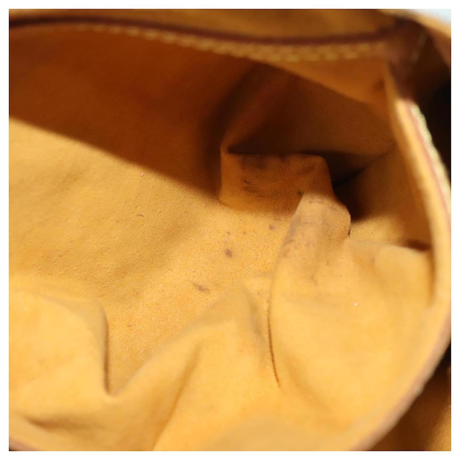 LOUIS VUITTON Monogram Denim Sac A DosGM Backpack Blue M95056 LV Auth 99599 ref.2376013