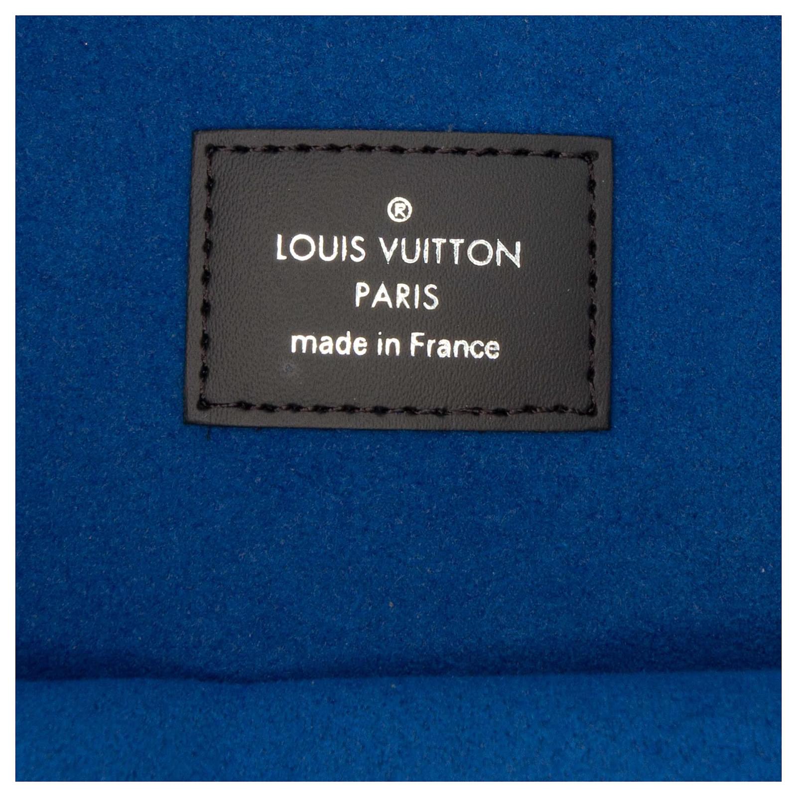 Louis Vuitton Black Damier Graphite Alpha Pochette GM Cloth  ref.2376709