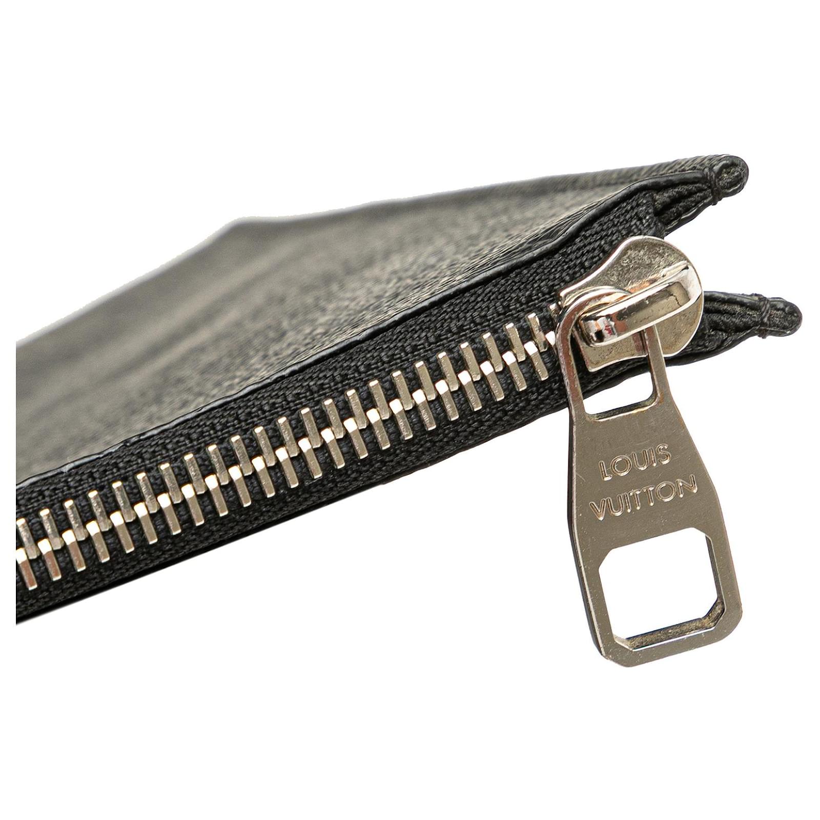 Louis Vuitton Black Damier Graphite Pochette Jour GM Cloth  ref.2376820