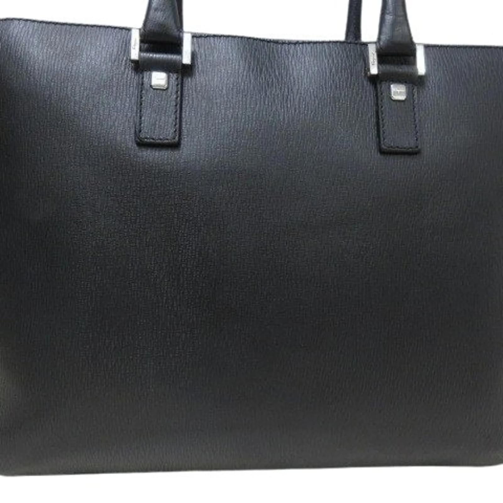Salvatore Ferragamo Revival Bag FZ-24 9477 Black Leather ref