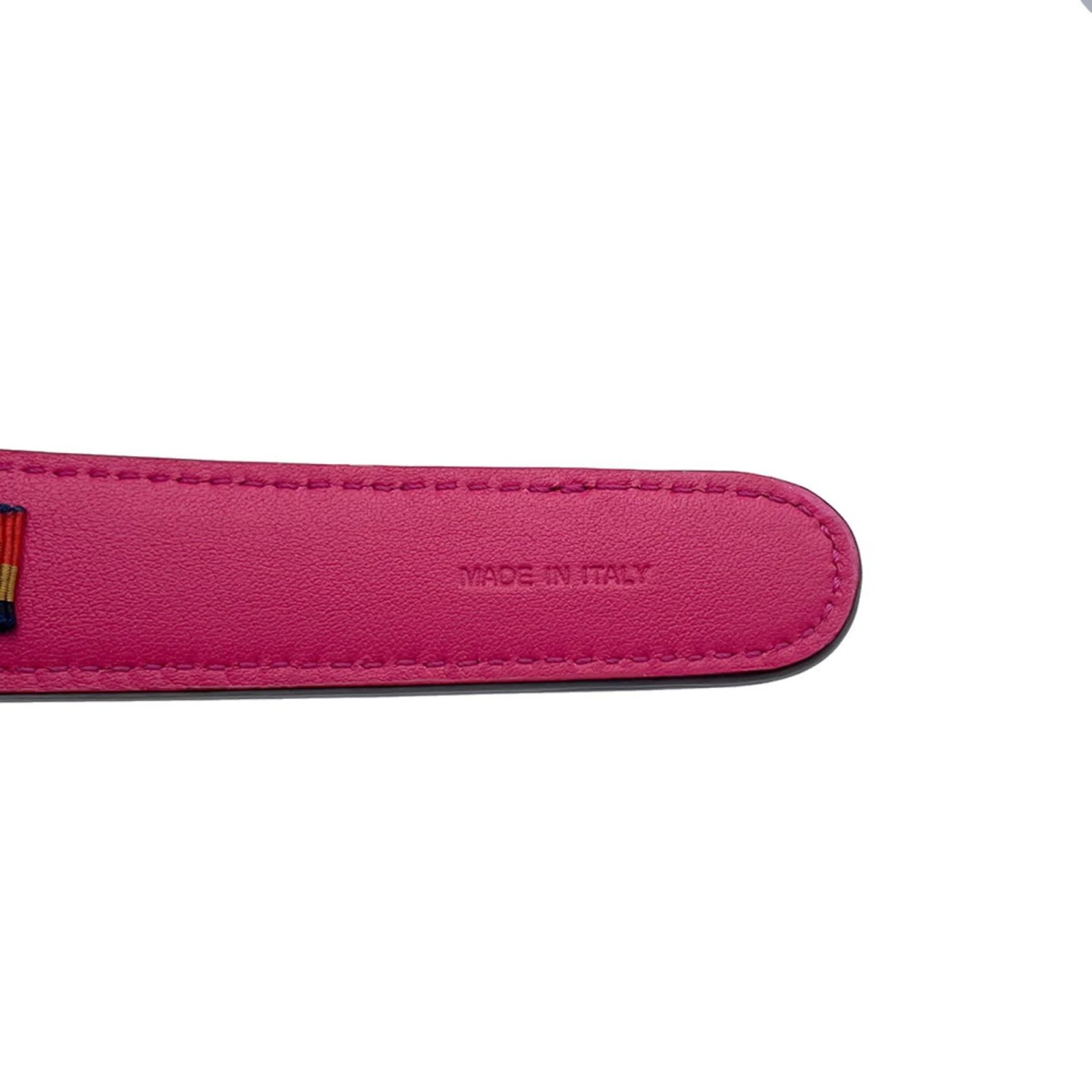 Hermès Hermes Glenda Serie Orange Minian Swift Hair Band  display picture 3