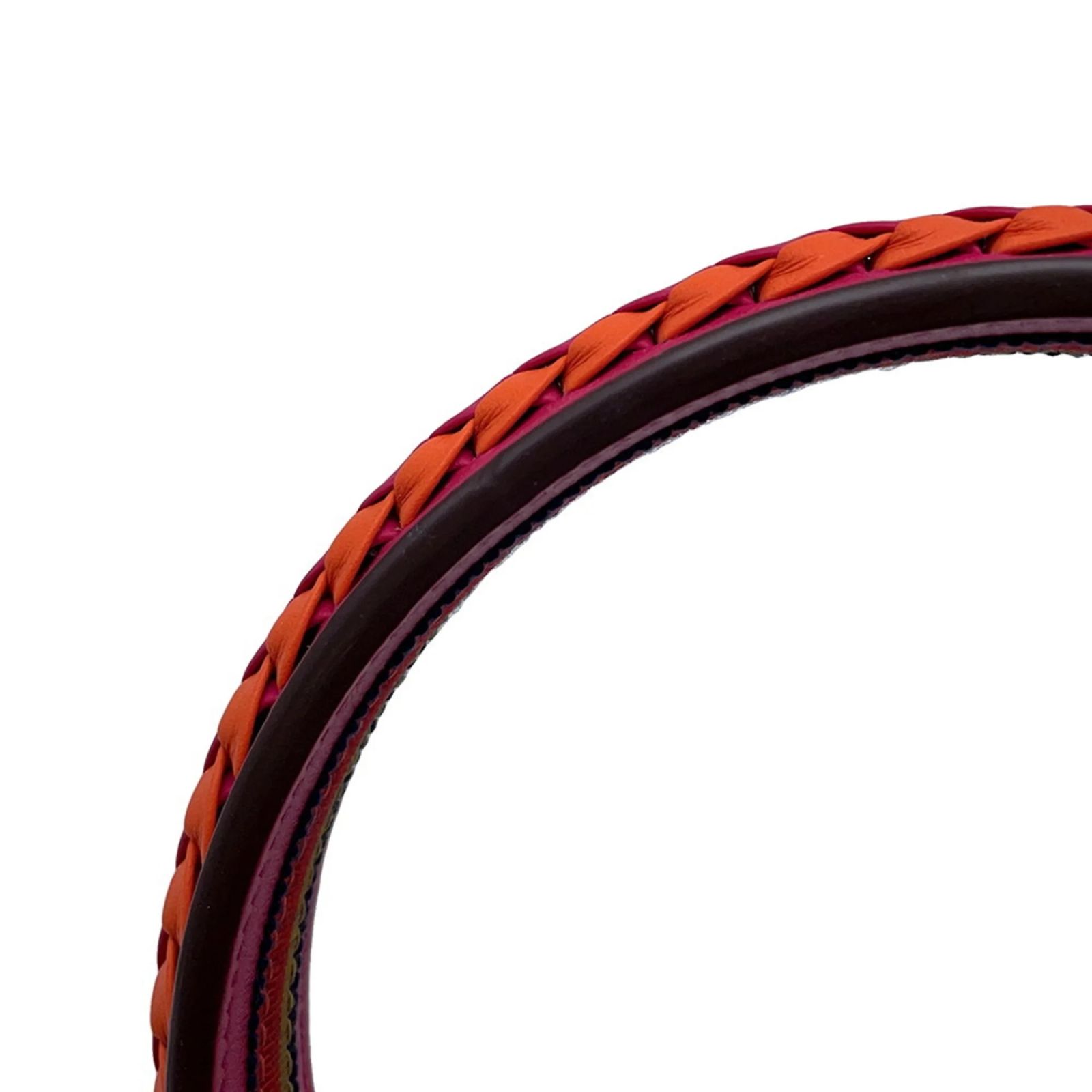 Hermès Hermes Glenda Serie Orange Minian Swift Hair Band 