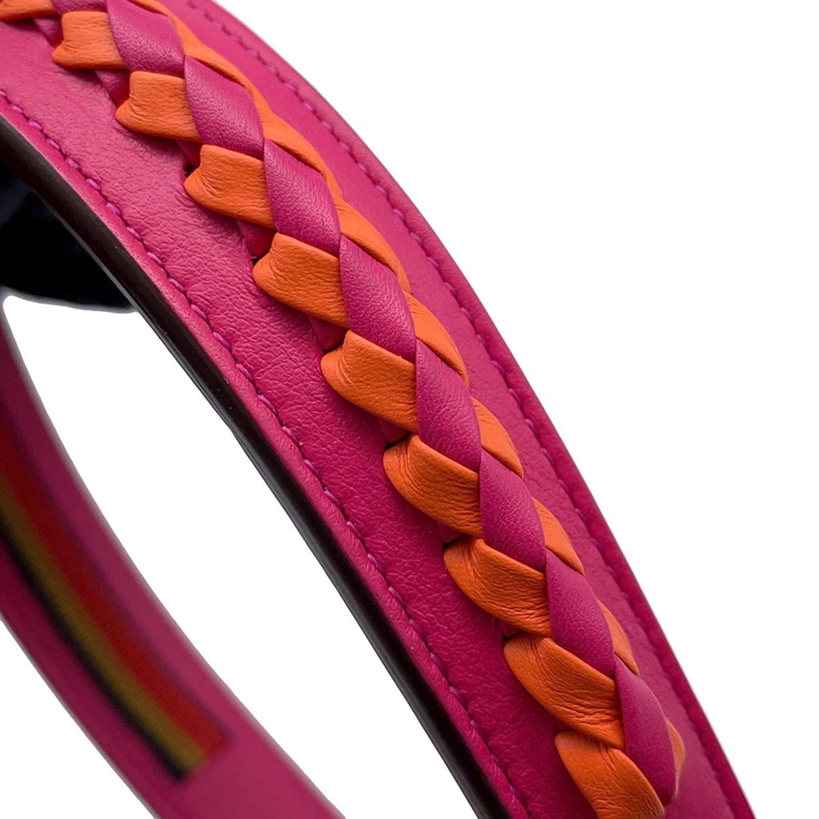 Hermès Hermes Glenda Serie Orange Minian Swift Hair Band  display picture 2