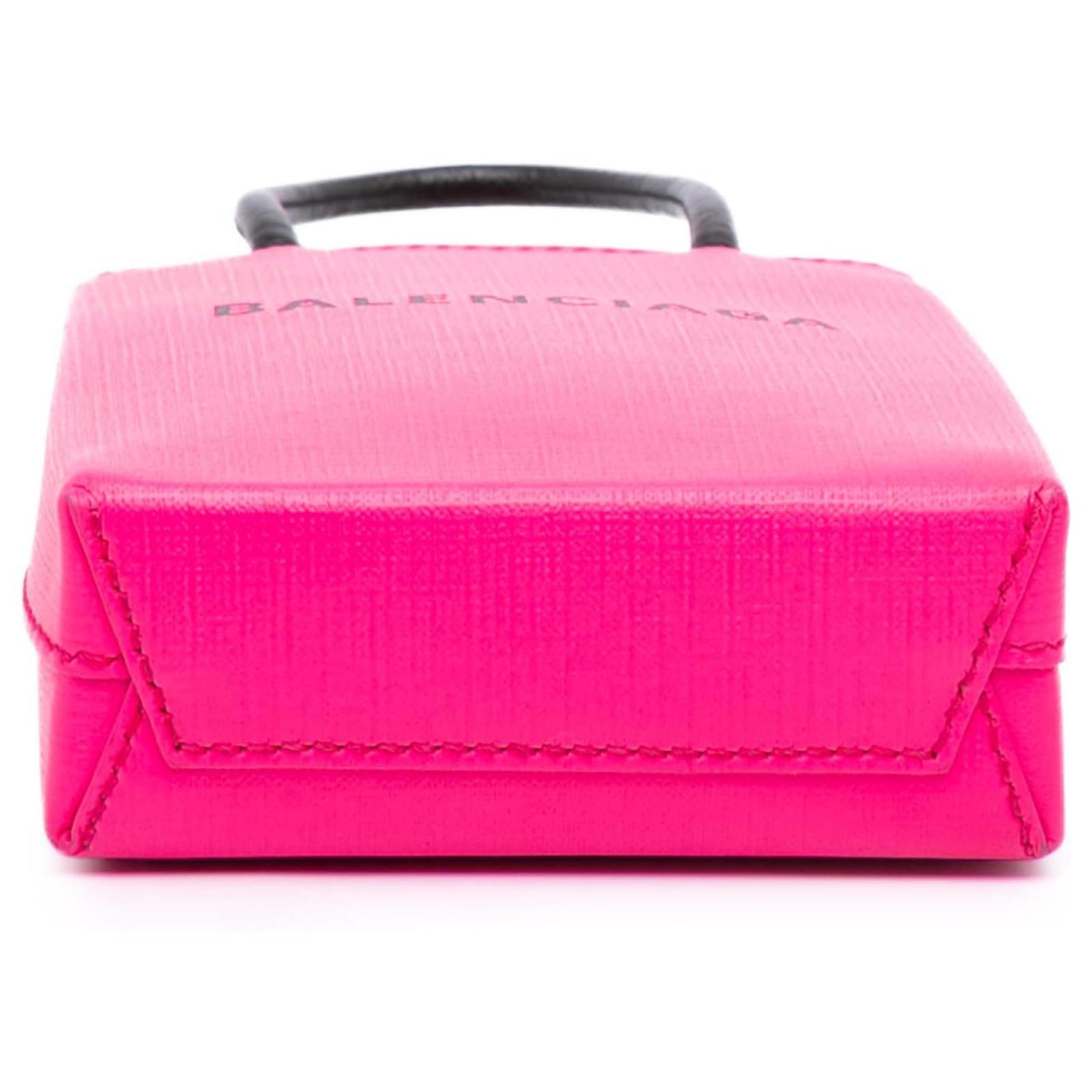 BALENCIAGA  新品 phone holder pink Balenciaga Mini City Bag