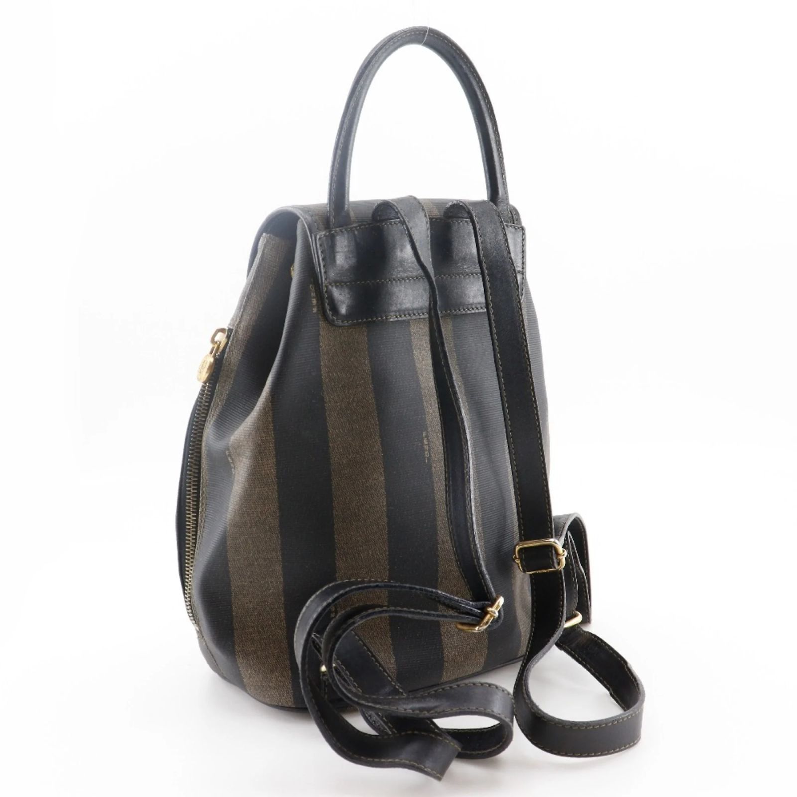 Fendi Pekan Backpack Brown Plastic ref.2380236 - Joli Closet display picture 3