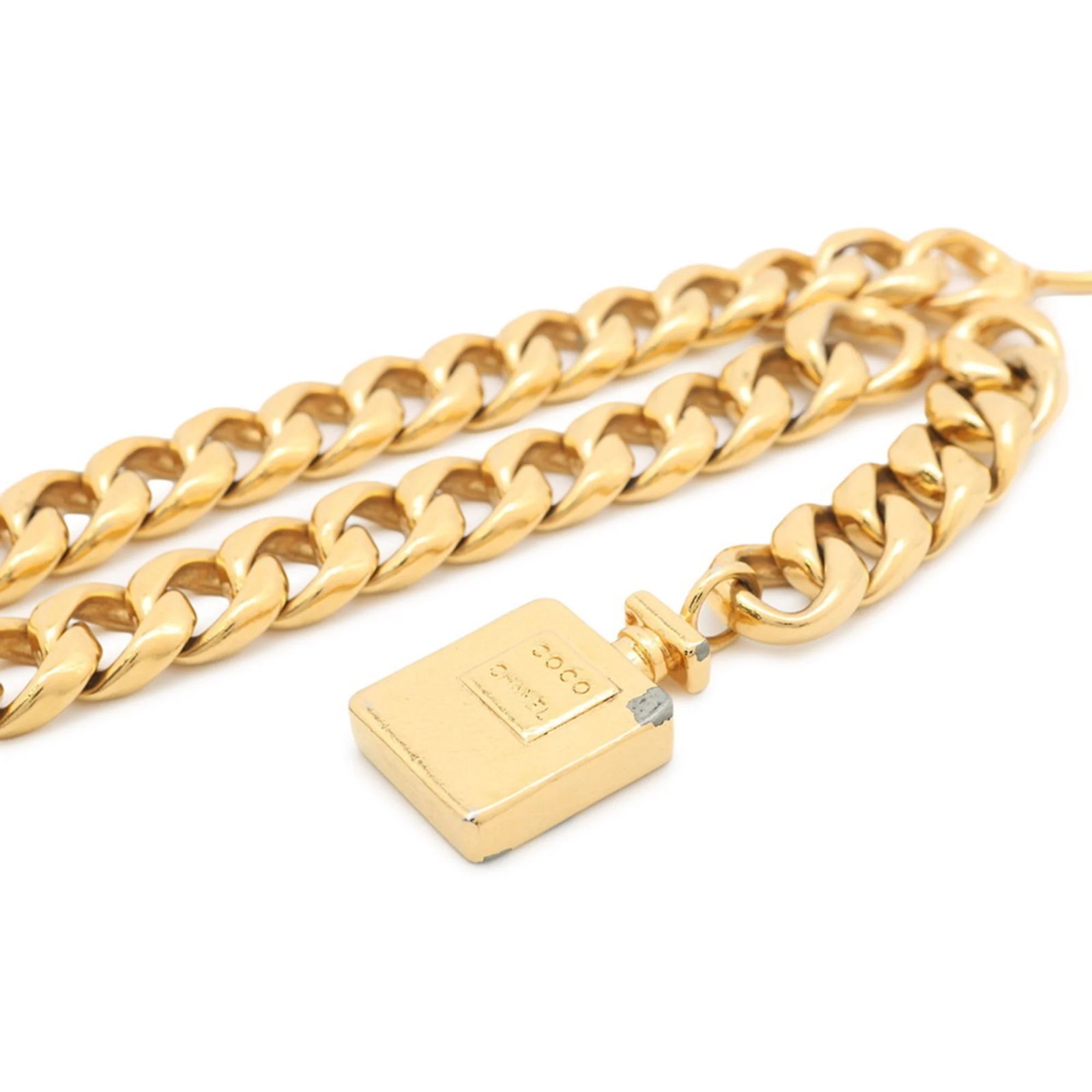 Chanel Gold Chain Belt with Perfume Motif Golden ref.2381525  display picture 1