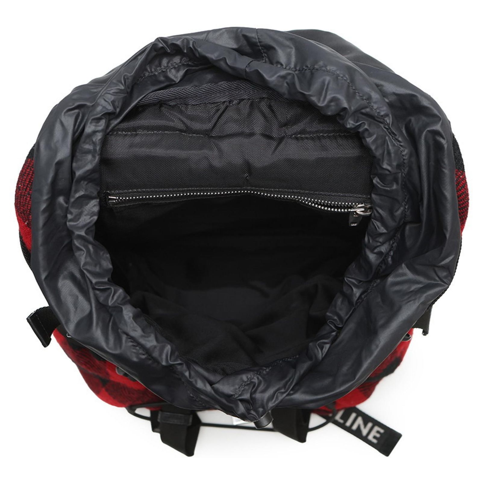 Céline Celine Homme Tracking Backpack Black Red Cloth ref  display picture 3