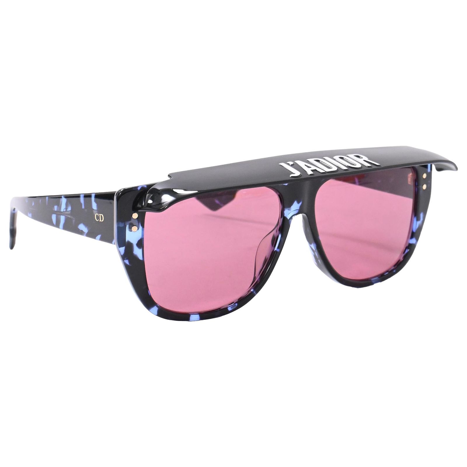 Dior Club 2 Sunglasses in Blue Acetate Cellulose fibre ref  display picture 3