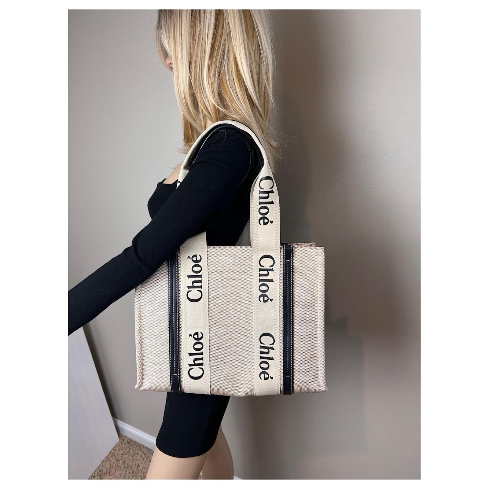 chloe tote bag large size Chloé Woody Logo Medium Suede Tote chloe tote bag large size Chloé Woody Logo Medium Suede Tote