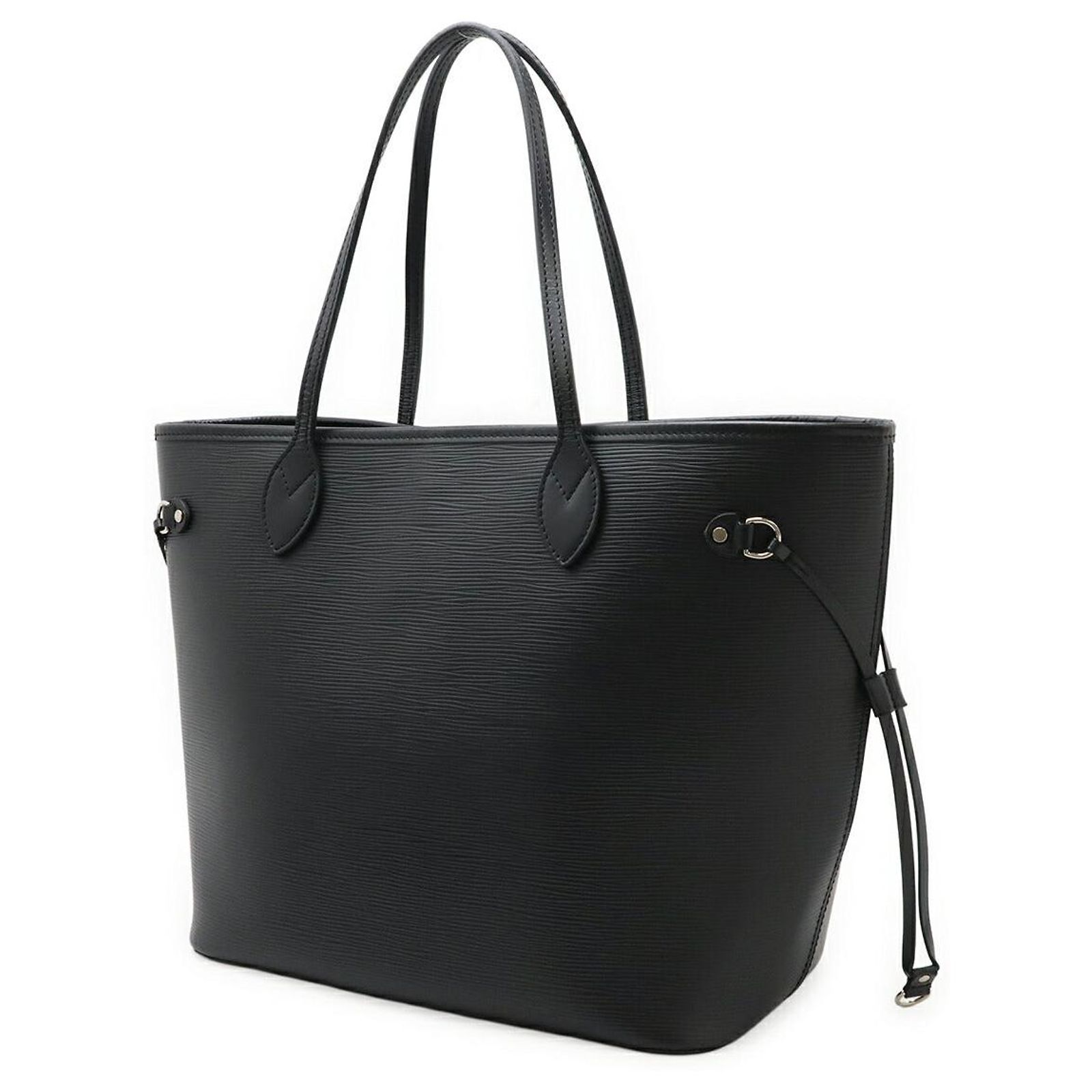 Louis Vuitton Neverfull Epi 2way bag Black Leather ref.2392953 - Joli ...