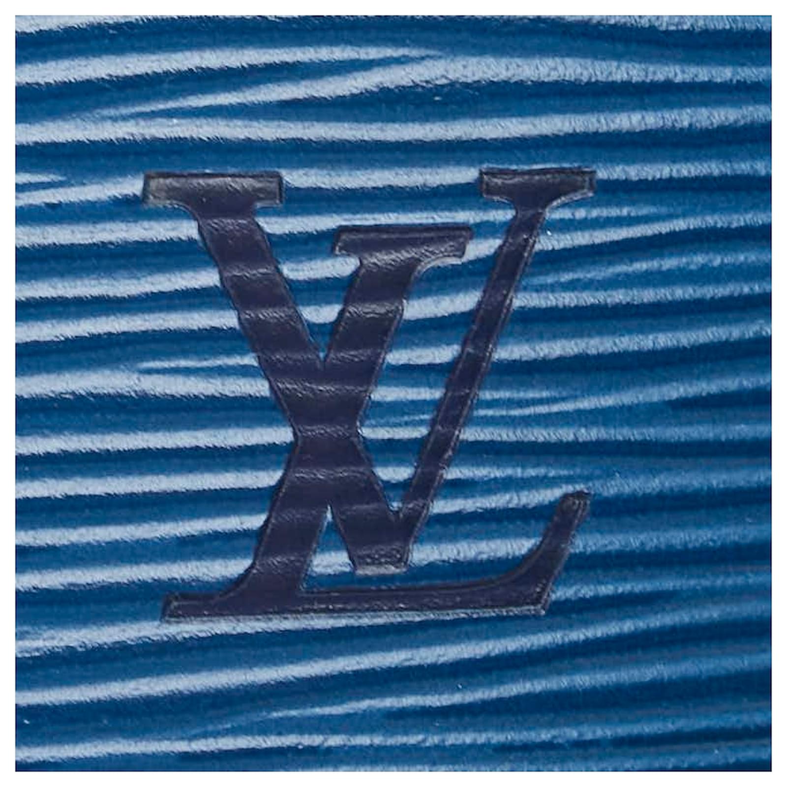 Louis Vuitton Saint Jacques Epi Handbag Blue Leather ref.2393849