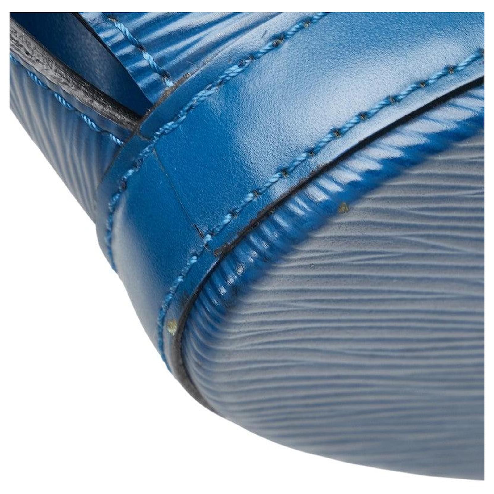 Louis Vuitton Saint Jacques Epi Handbag Blue Leather ref.2393849