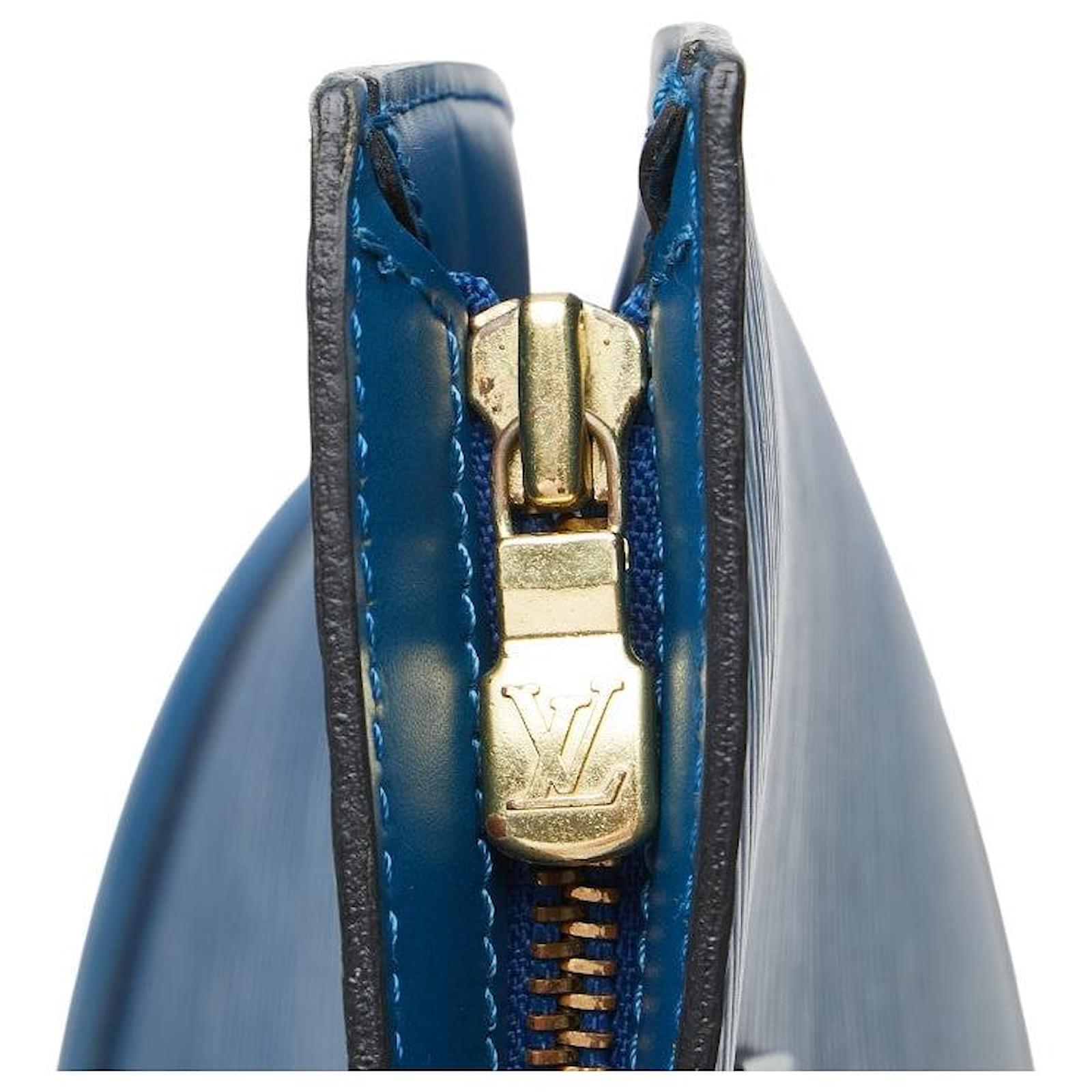 Louis Vuitton Saint Jacques Epi Handbag Blue Leather ref.2393849