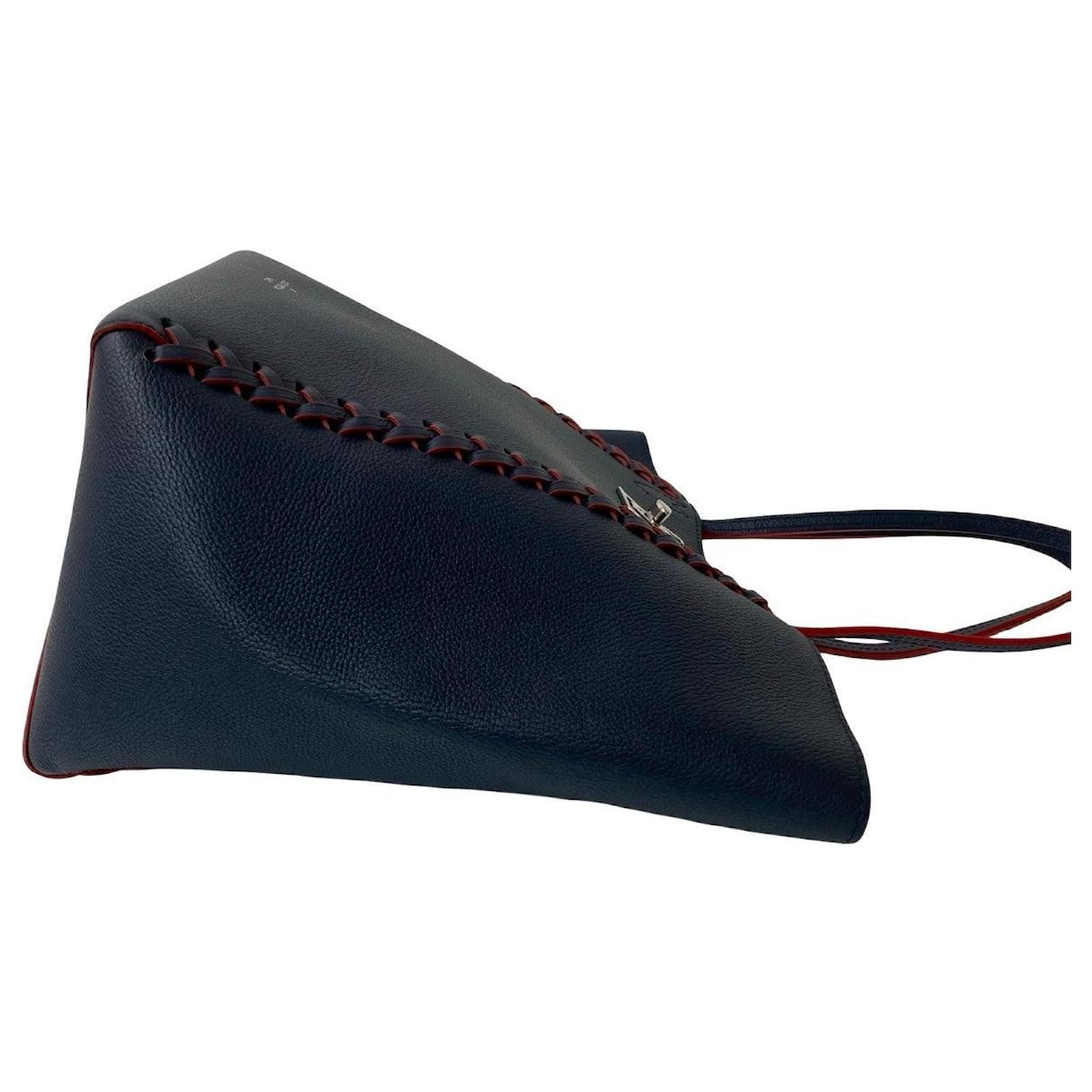 Louis Vuitton Lockme Cabas Leather Tote Bag Blue ref.2393869