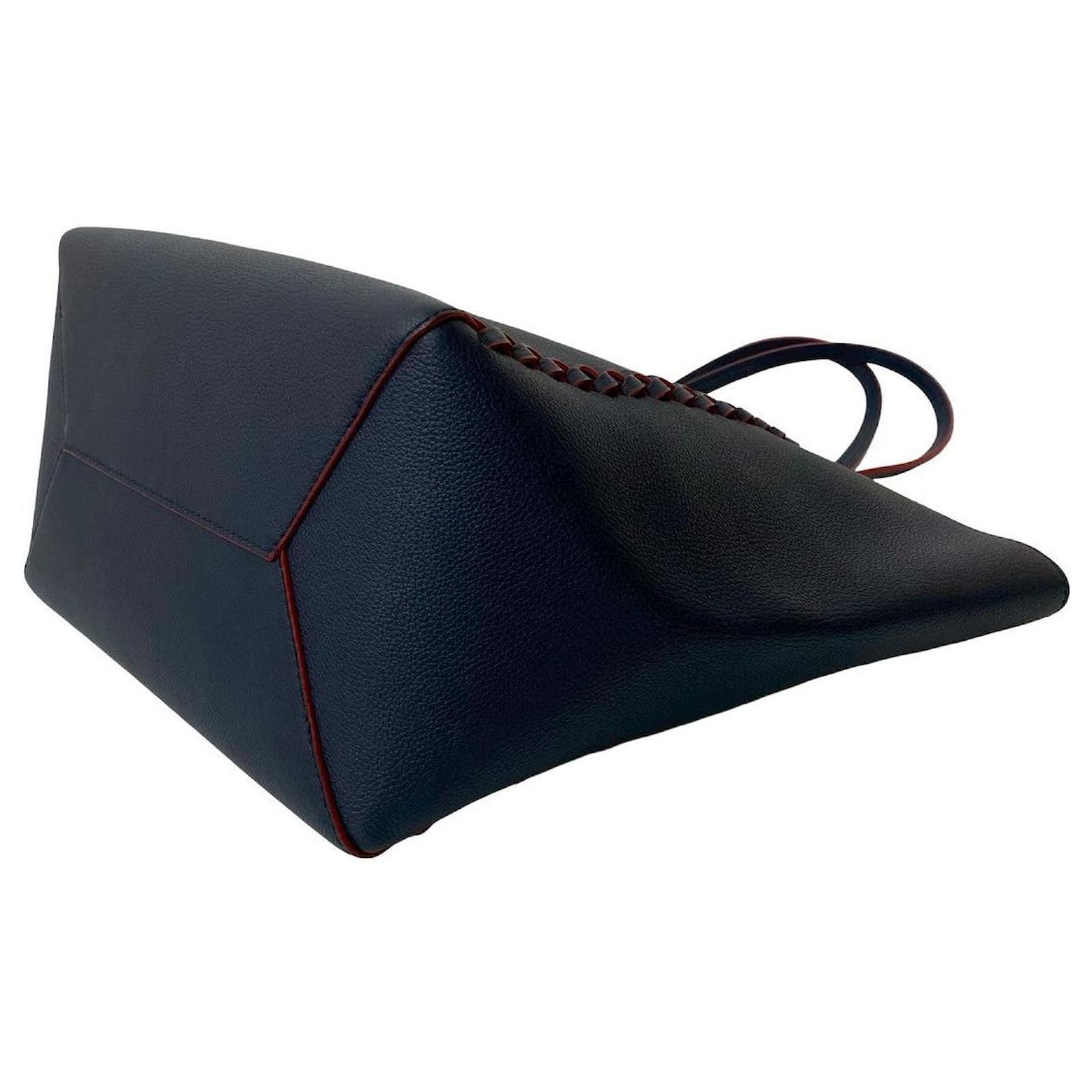 Louis Vuitton Lockme Cabas Leather Tote Bag Blue ref.2393869