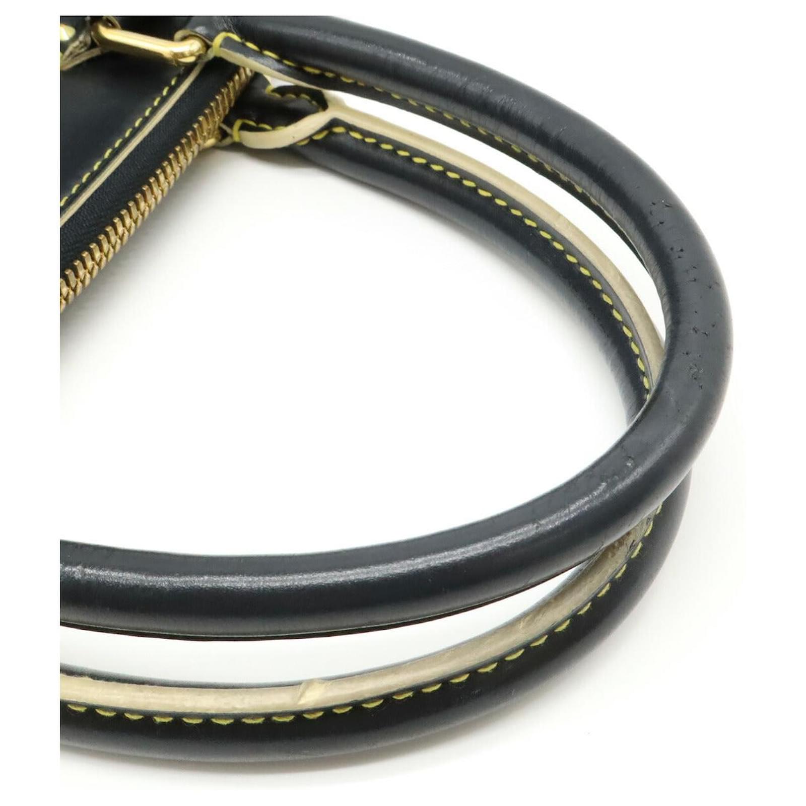 Lockit Louis Vuitton Suhali Handbag Black Leather  ref.2394640